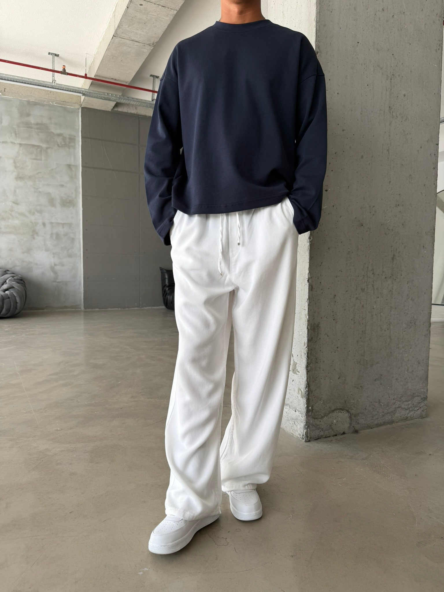 Gabardin Premium Kumaş Baggy Pantolon