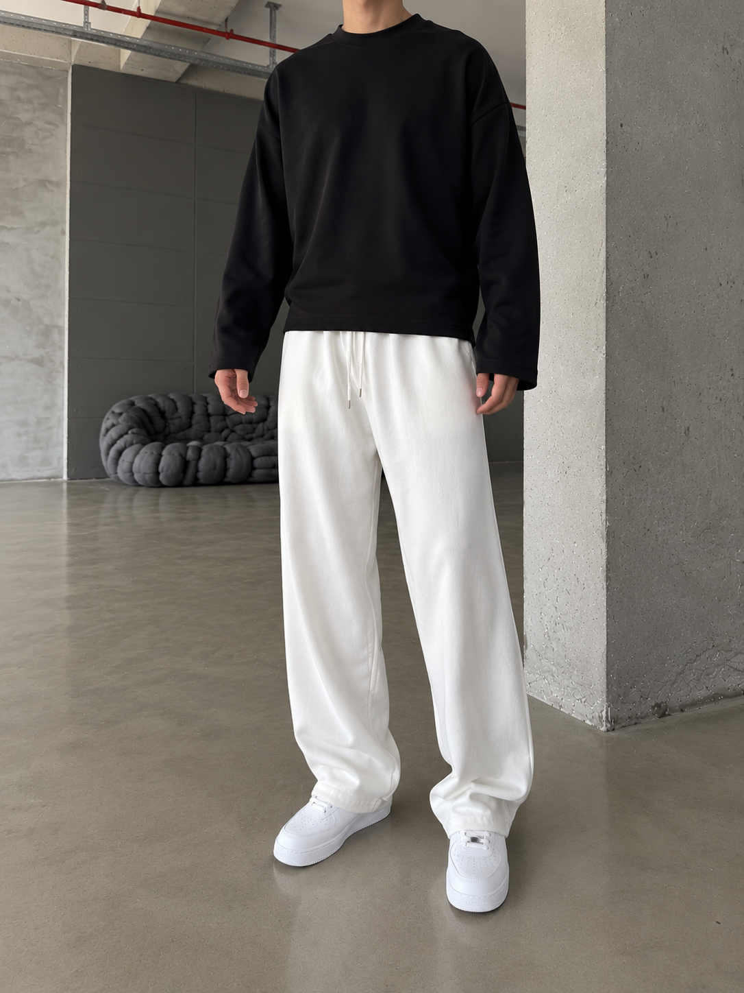 Gabardin Premium Kumaş Baggy Pantolon