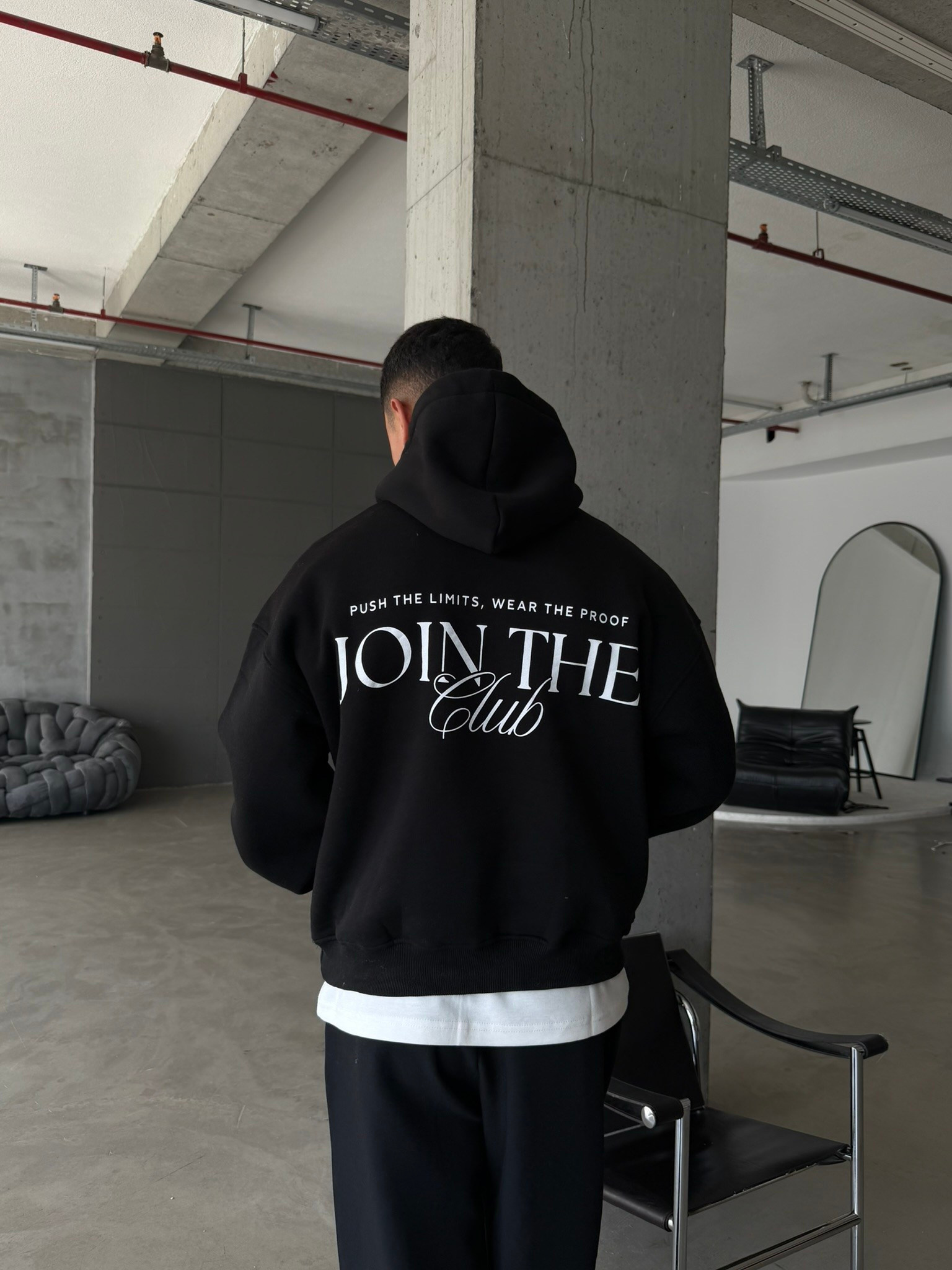 Joın The Premium Basklı Sweatshirt