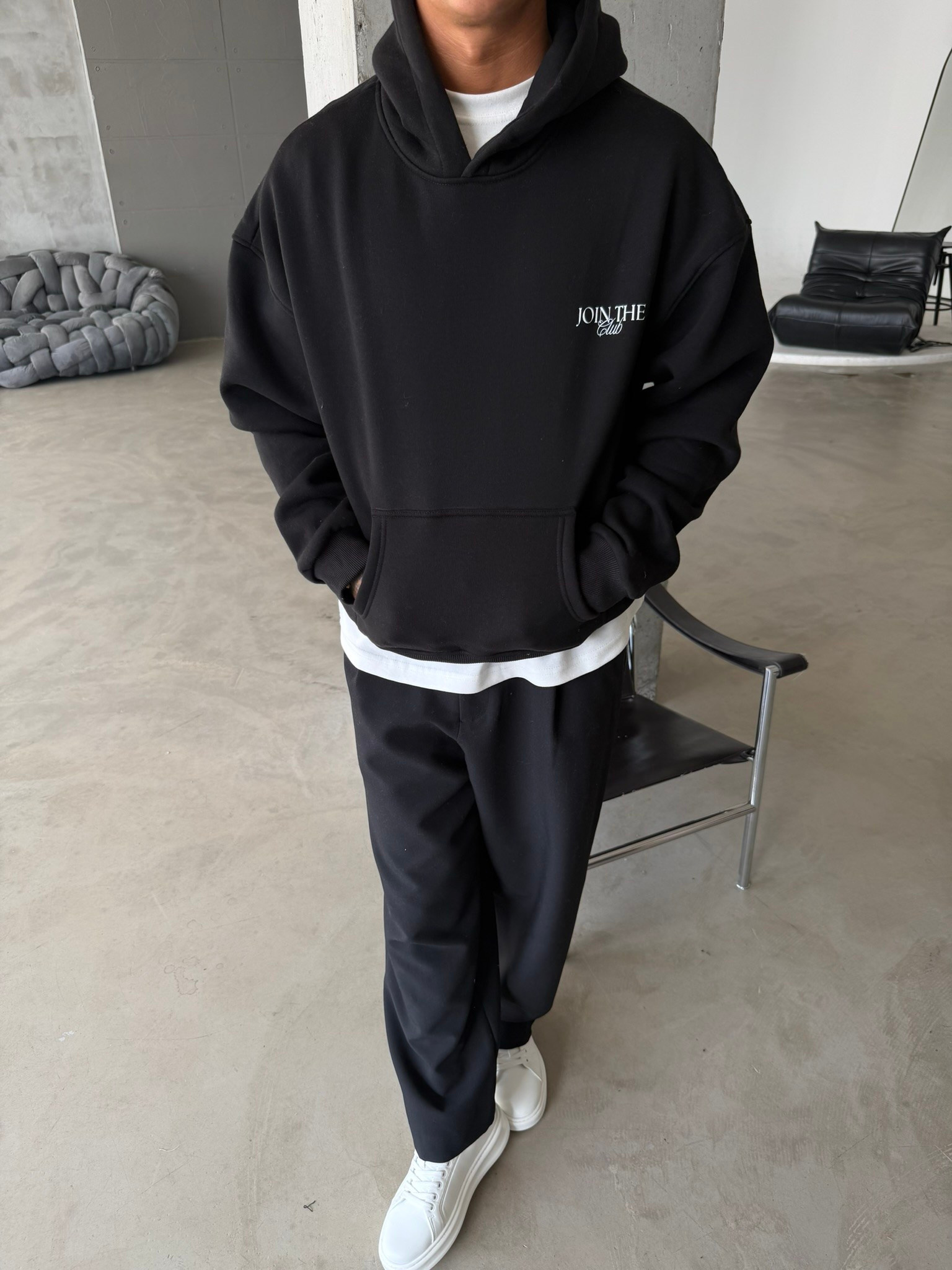 Joın The Premium Basklı Sweatshirt