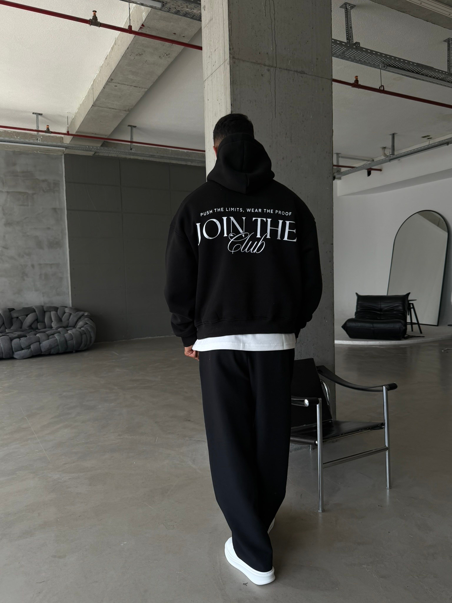 Joın The Premium Basklı Sweatshirt
