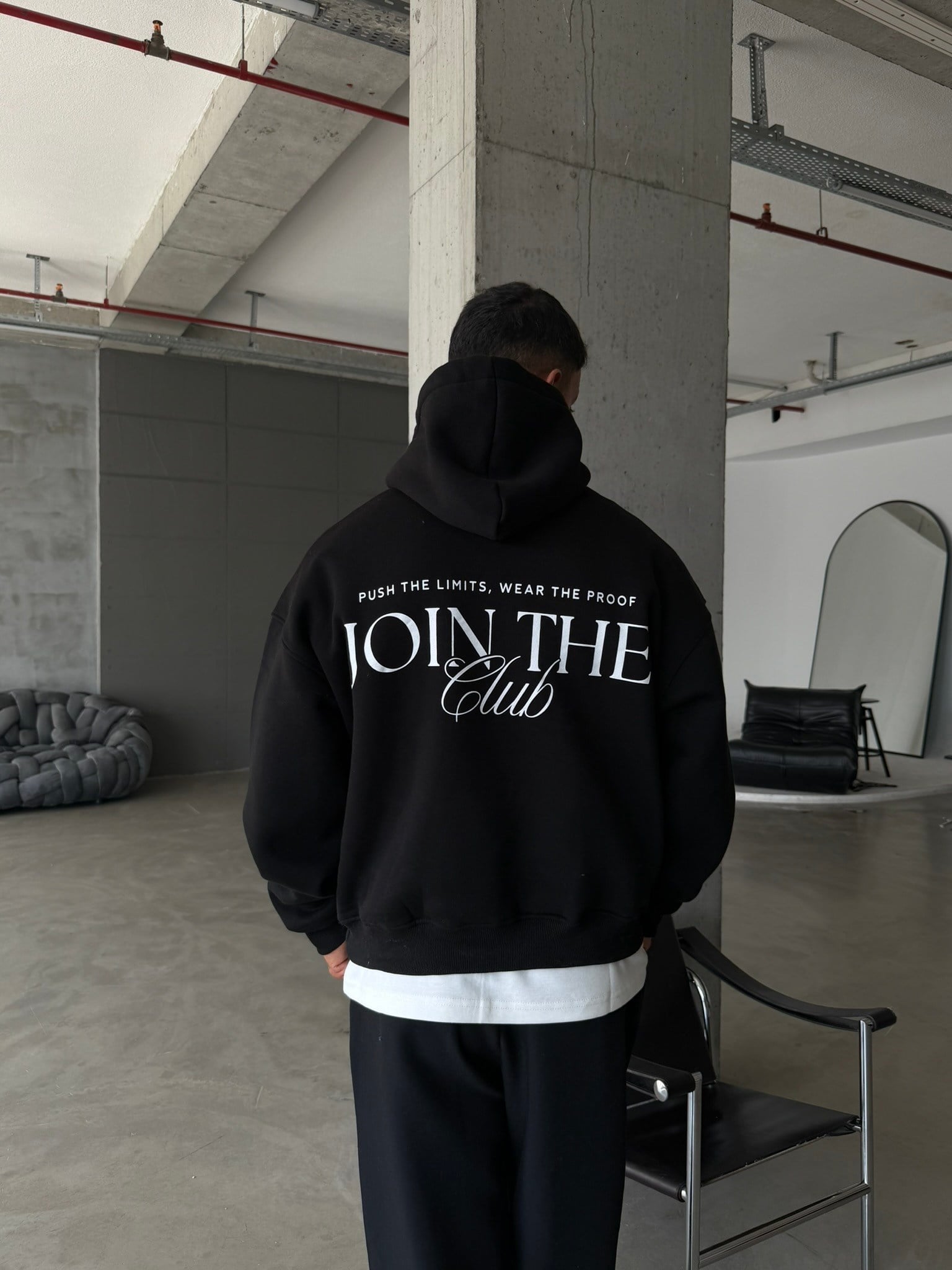 Joın The Premium Basklı Sweatshirt