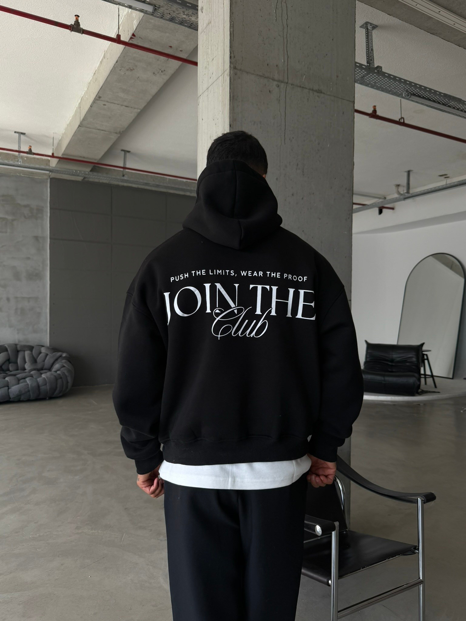 Joın The Premium Basklı Sweatshirt