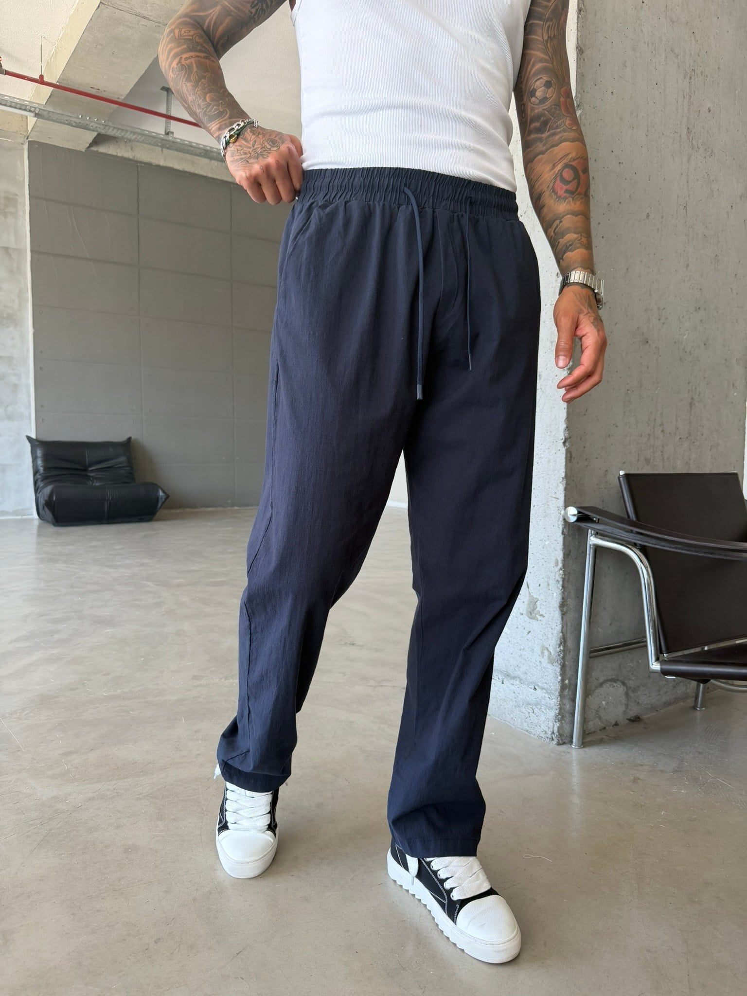 Keten Basic Pantolon - Lacivert