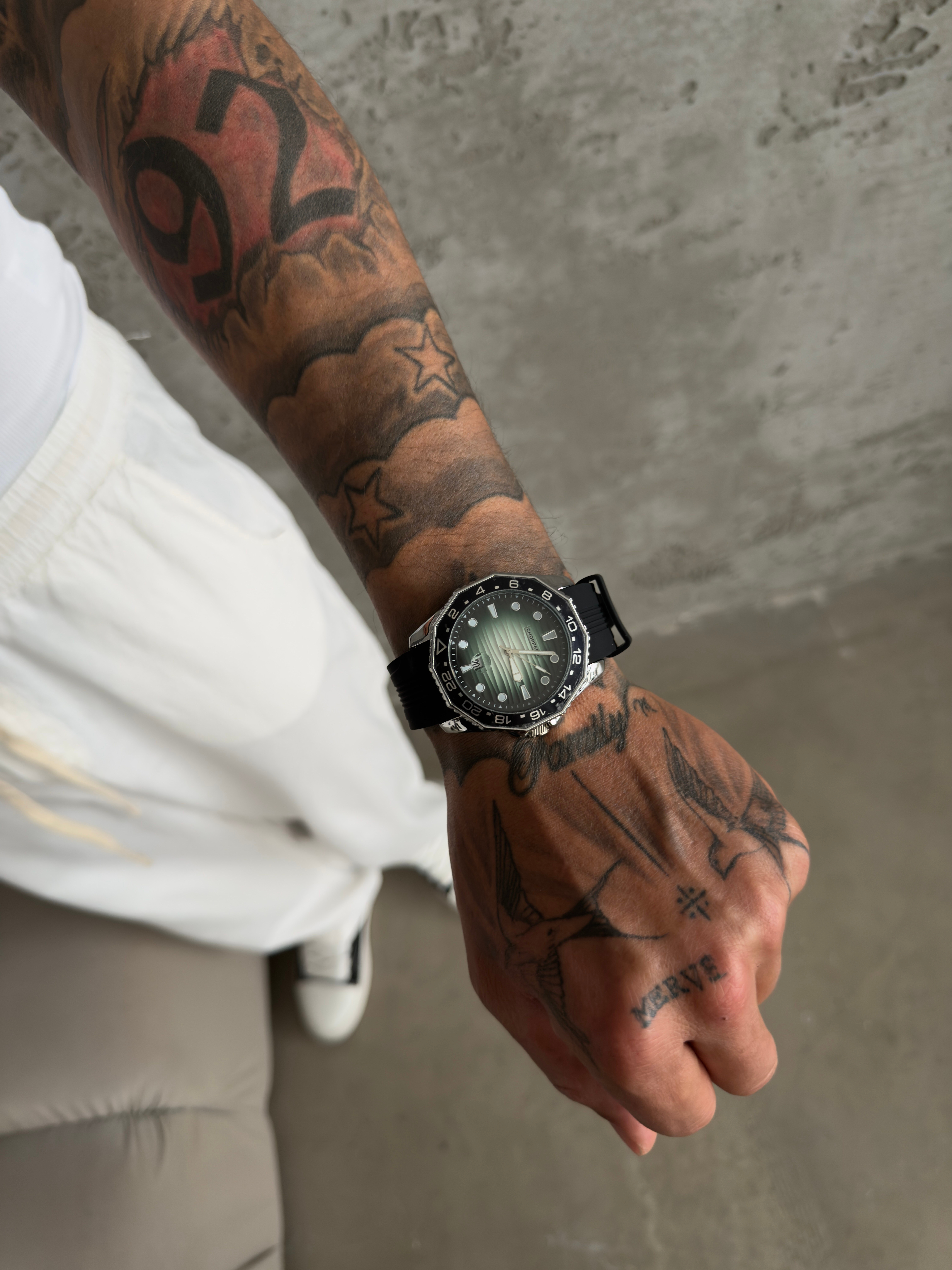 Lucerne Atelier Watch Erkek Saat - Yeşil