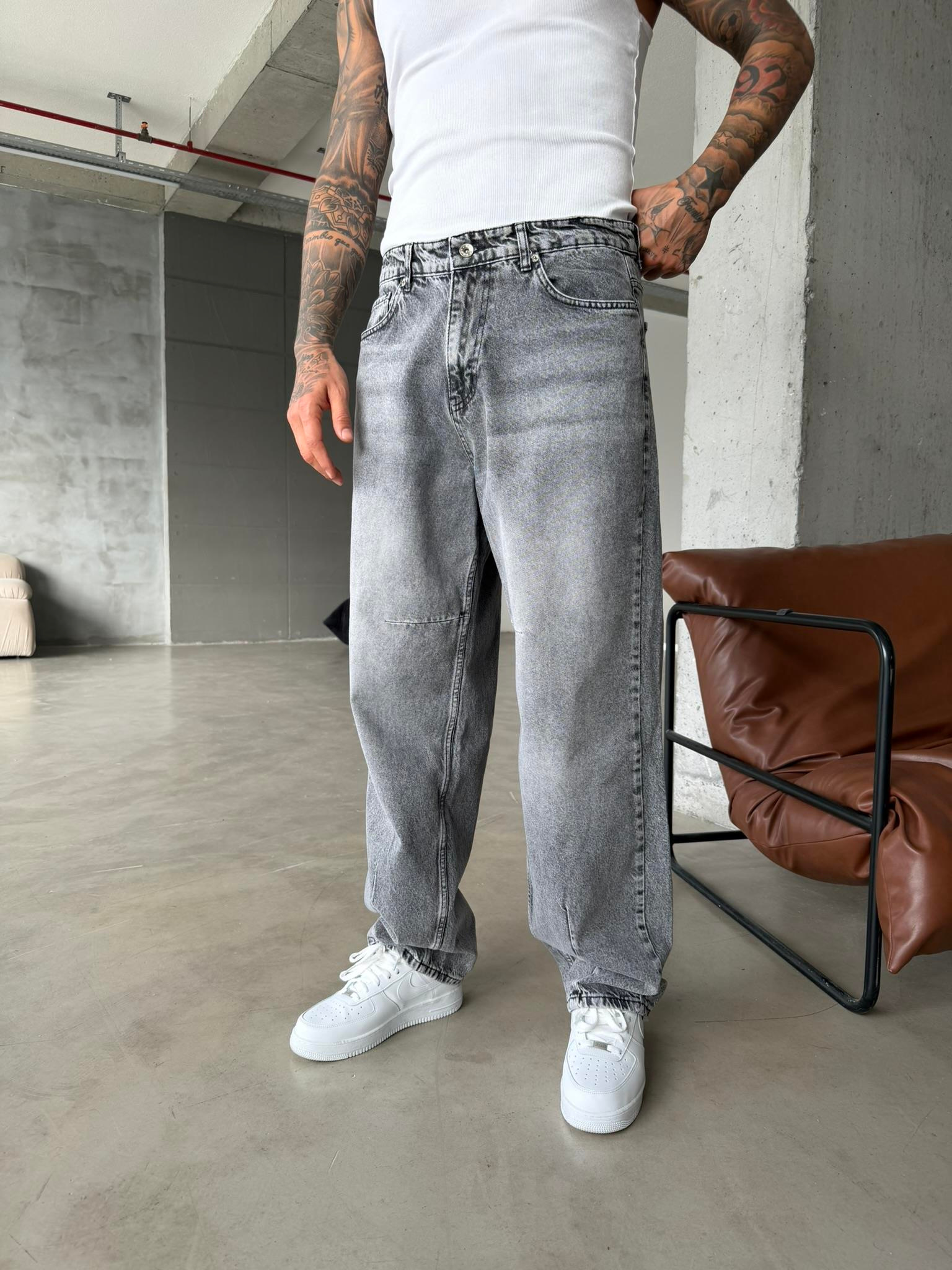 Majestic Baggy Pantolon - Gri