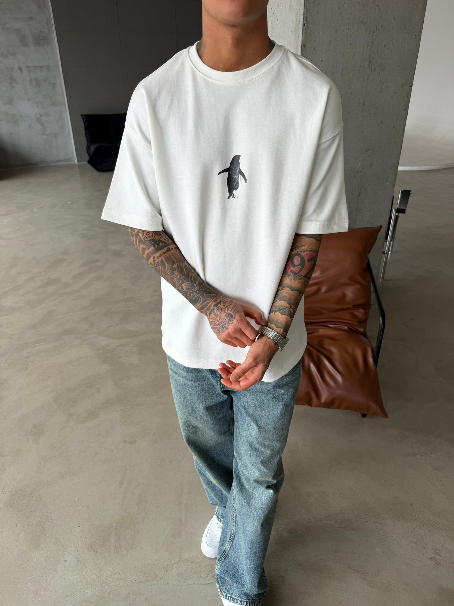 Meant For Greater Basic But Why T-Shirt - Beyaz