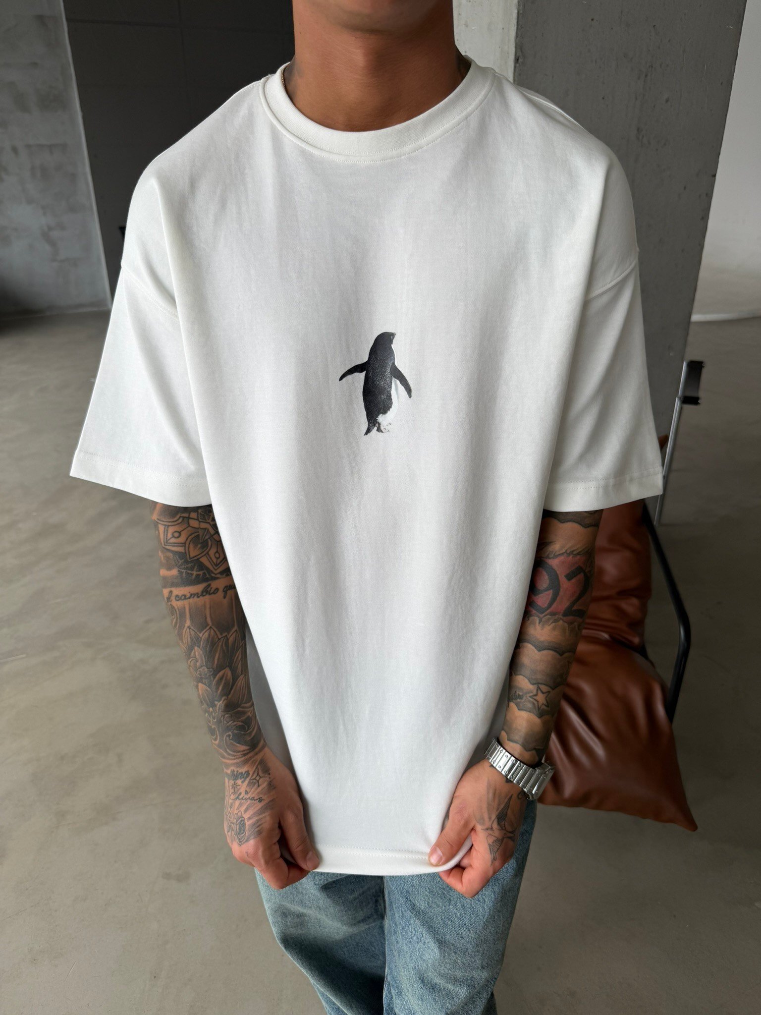 Meant For Greater Basic But Why T-Shirt - Beyaz