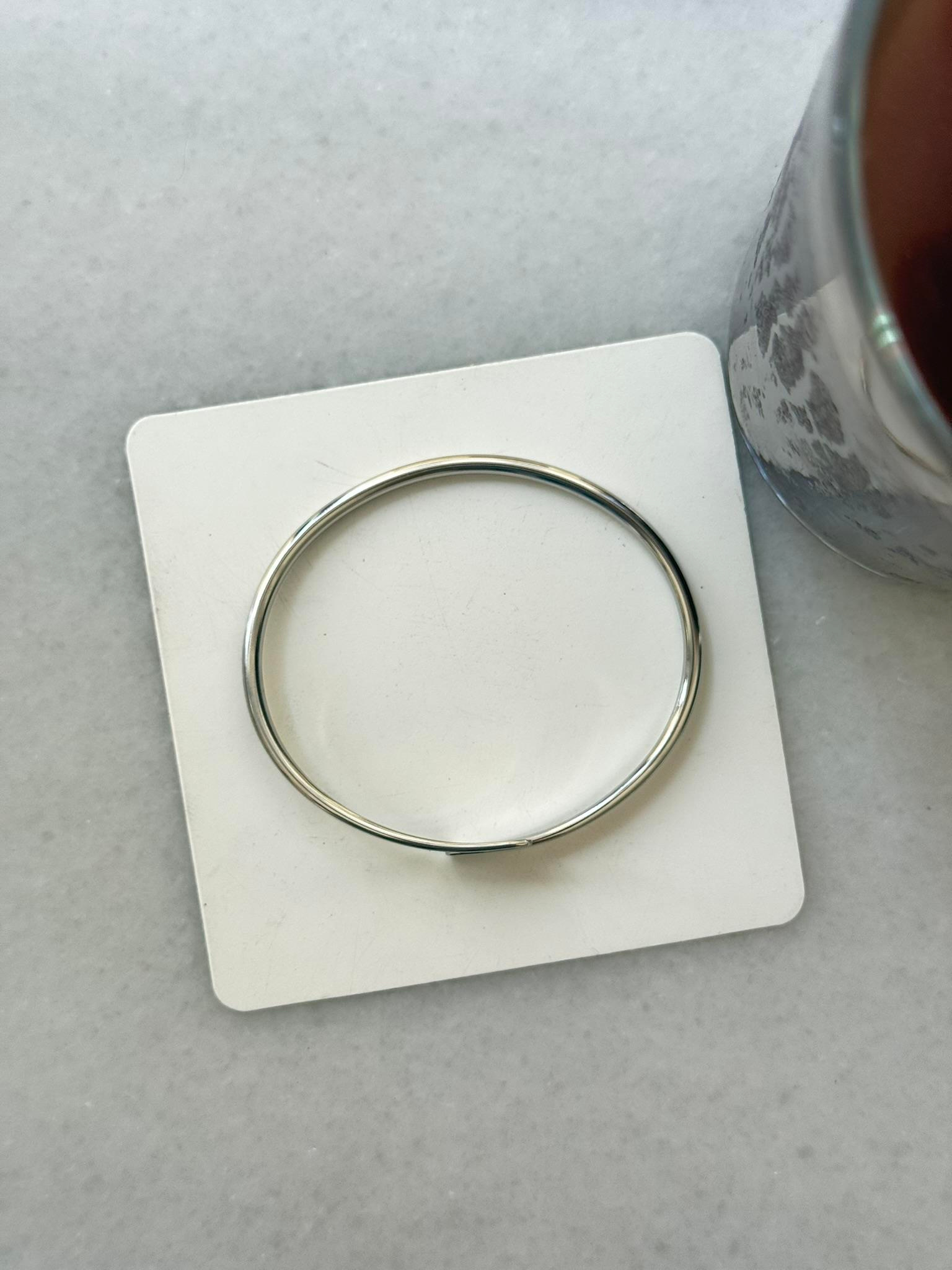 Minimal Cuff Erkek Bileklik - Çelik