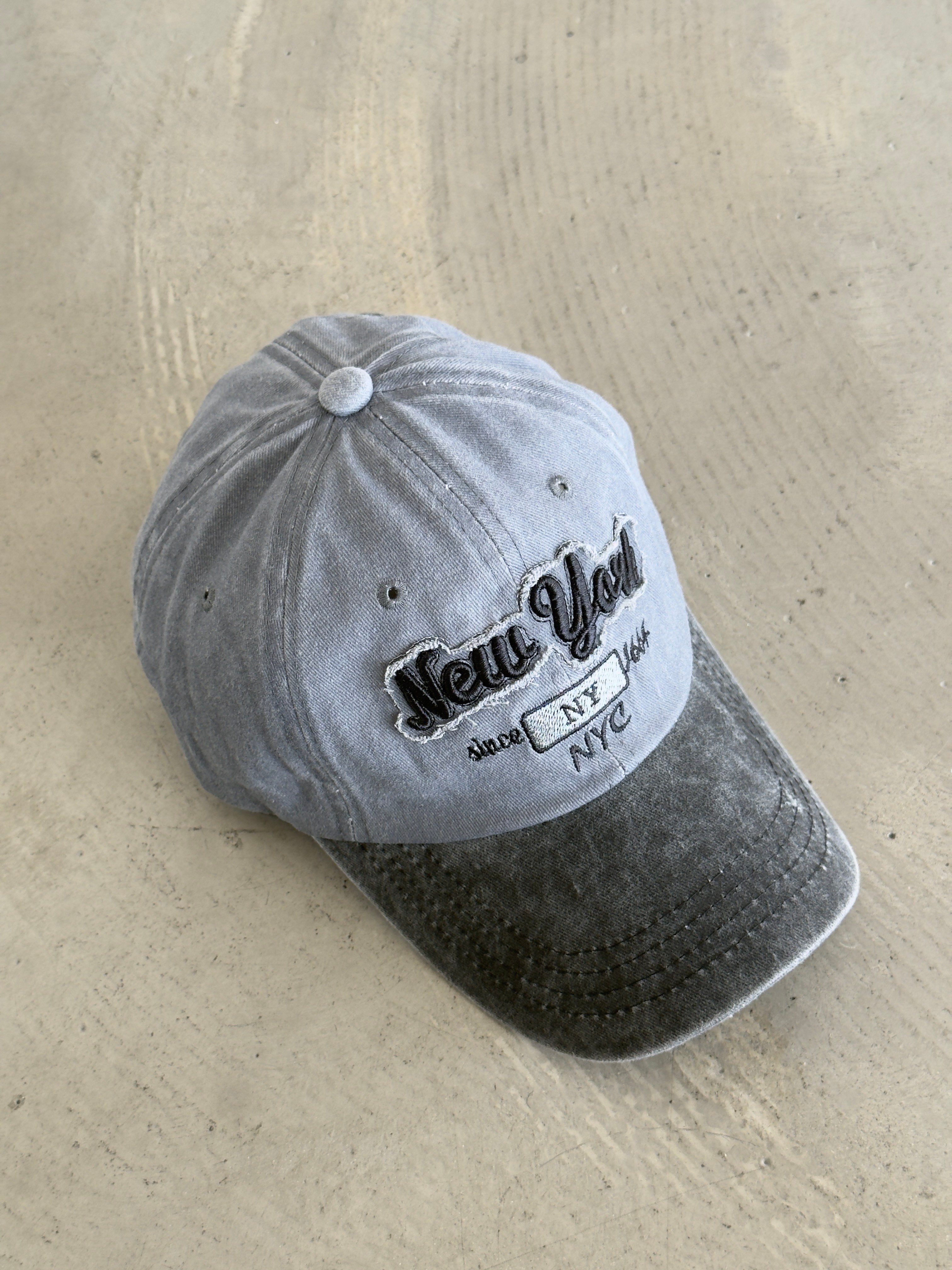 New York Washed Cap
