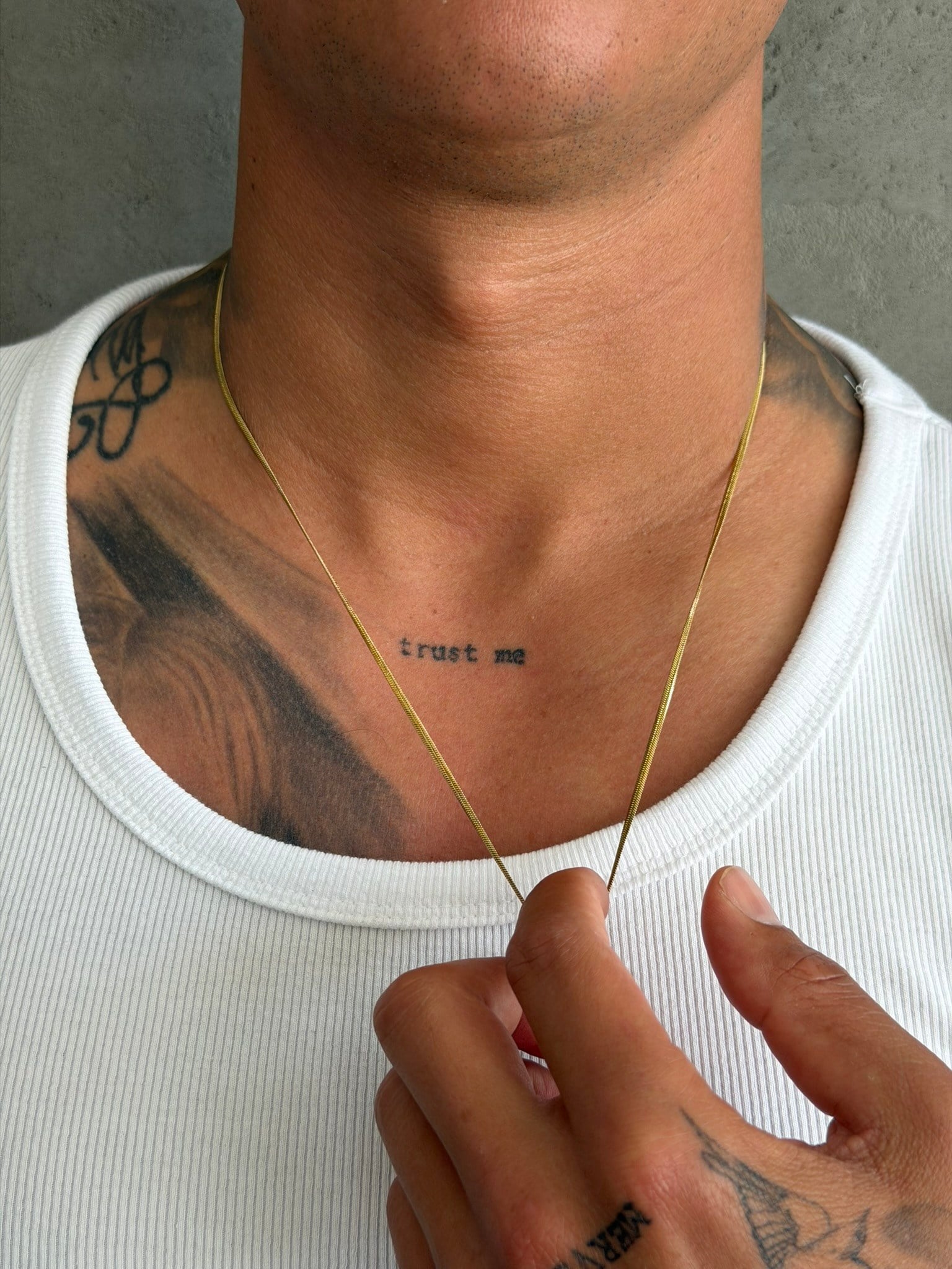 NO362 Essential Steel Chain Necklace