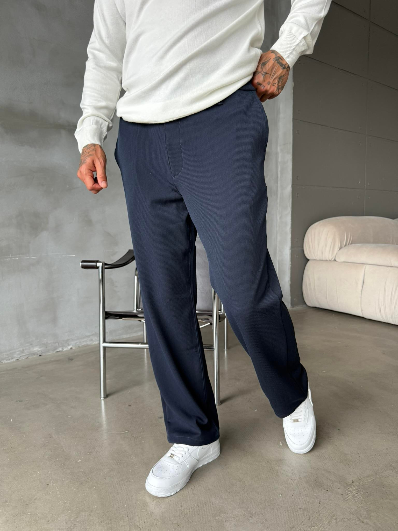 Ottoman Kumaş Pantolon - Lacivert