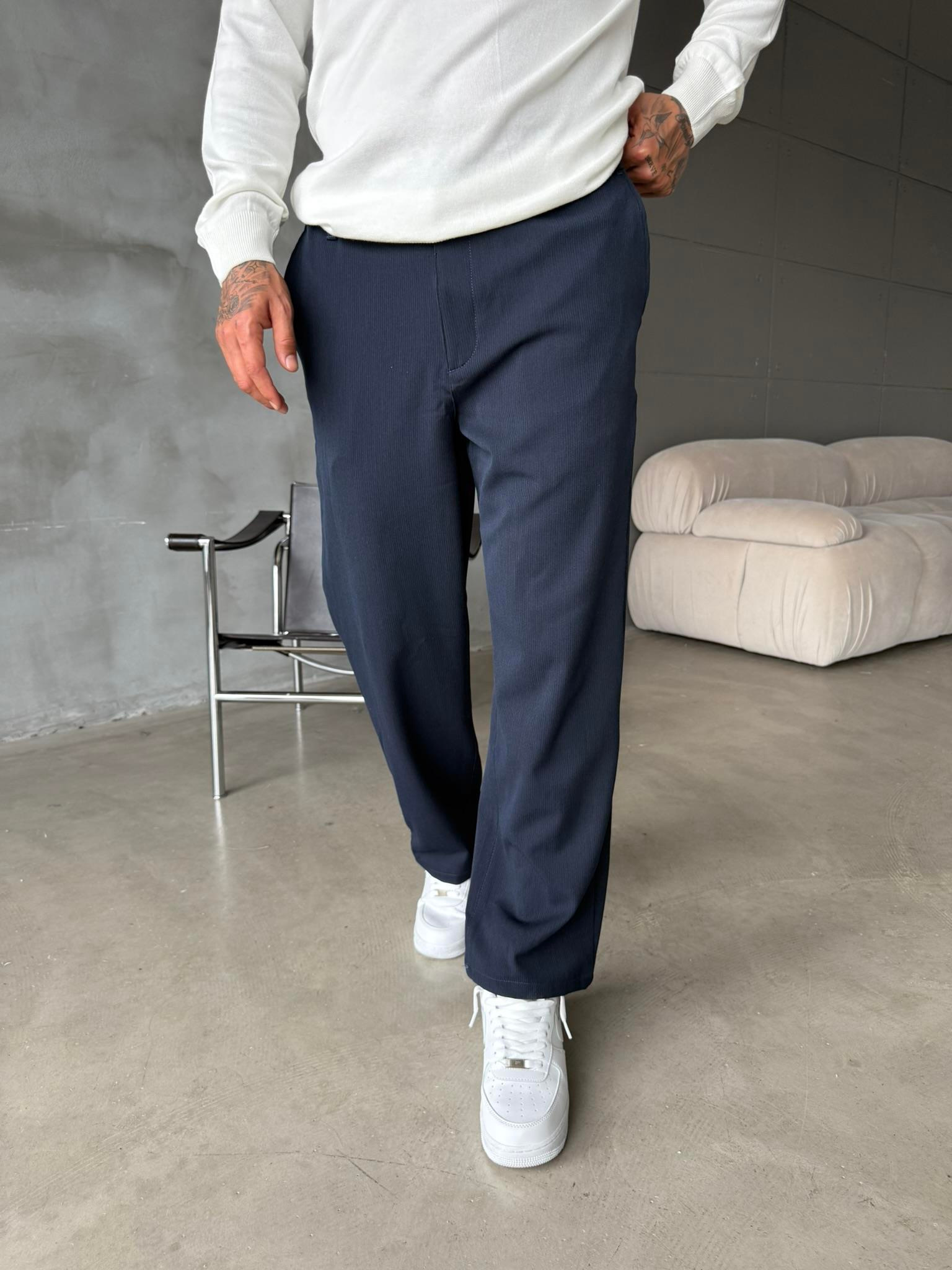 Ottoman Kumaş Pantolon - Lacivert