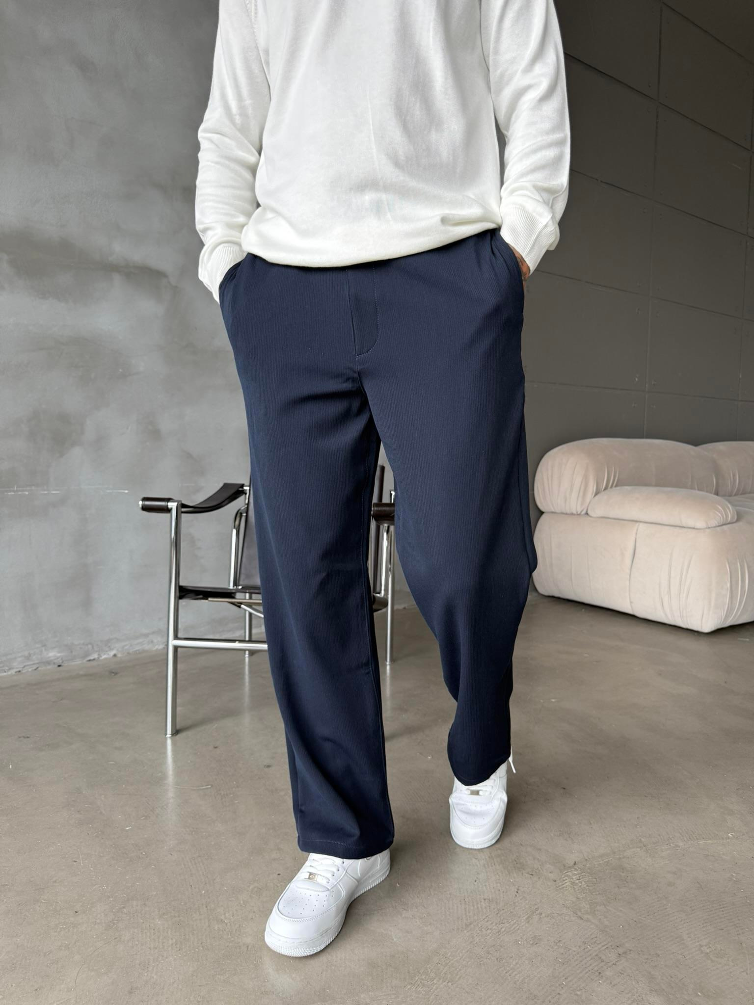 Ottoman Kumaş Pantolon - Lacivert