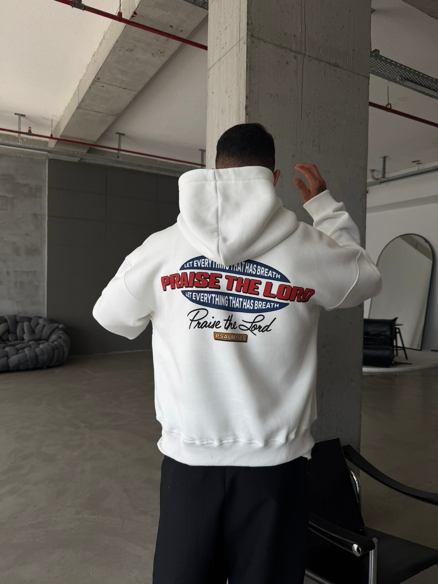 Praıse The Lord Premium Basklı Sweatshirt