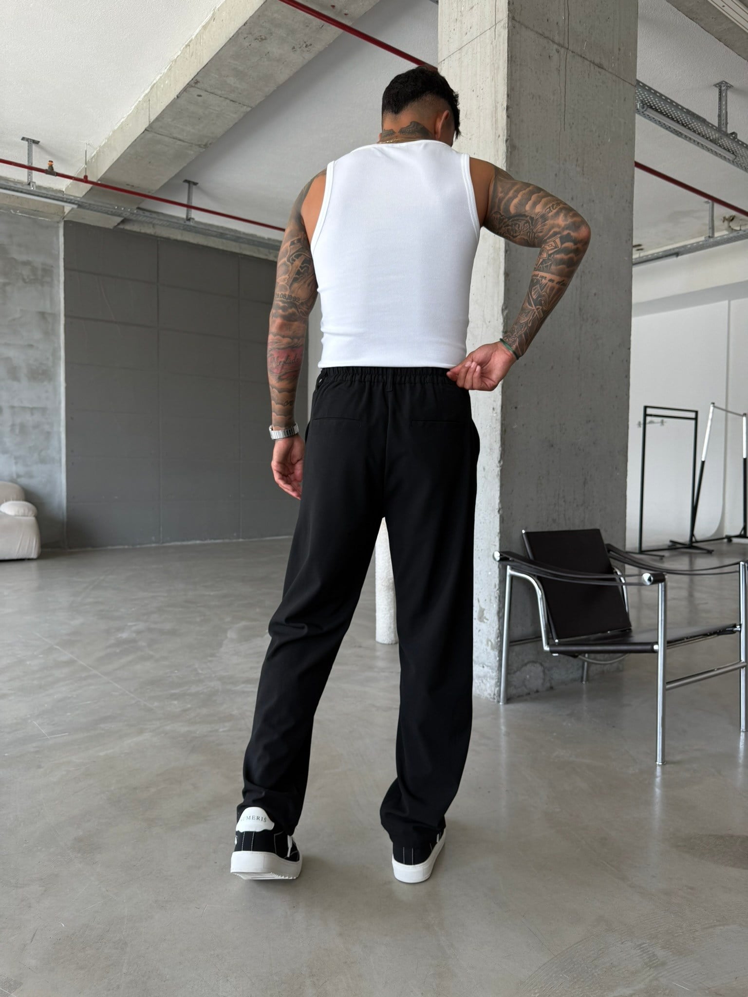 Premium Basic Pileli Kumaş Pantolon 