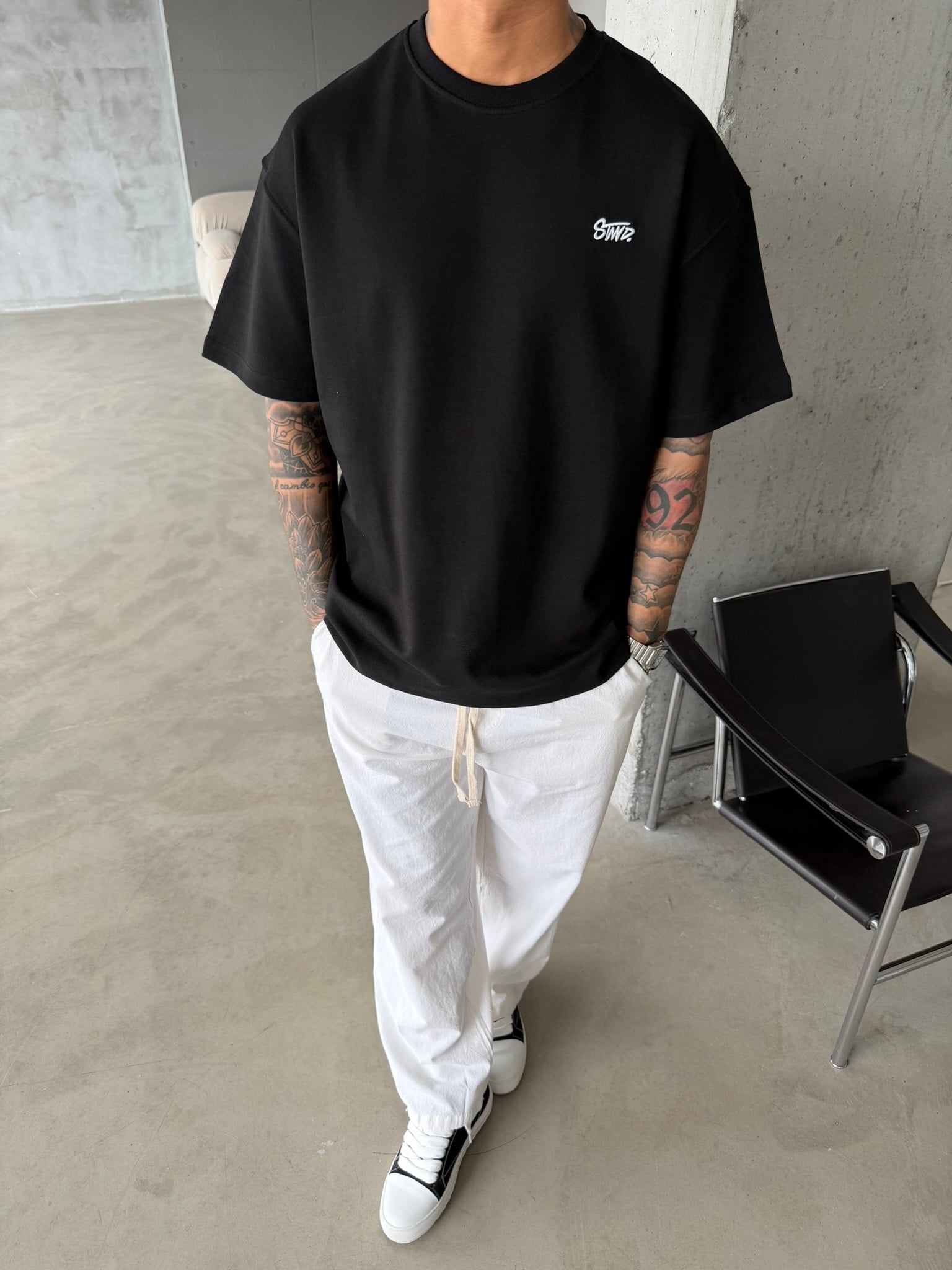 Premium Basic SW T-Shirt - Siyah