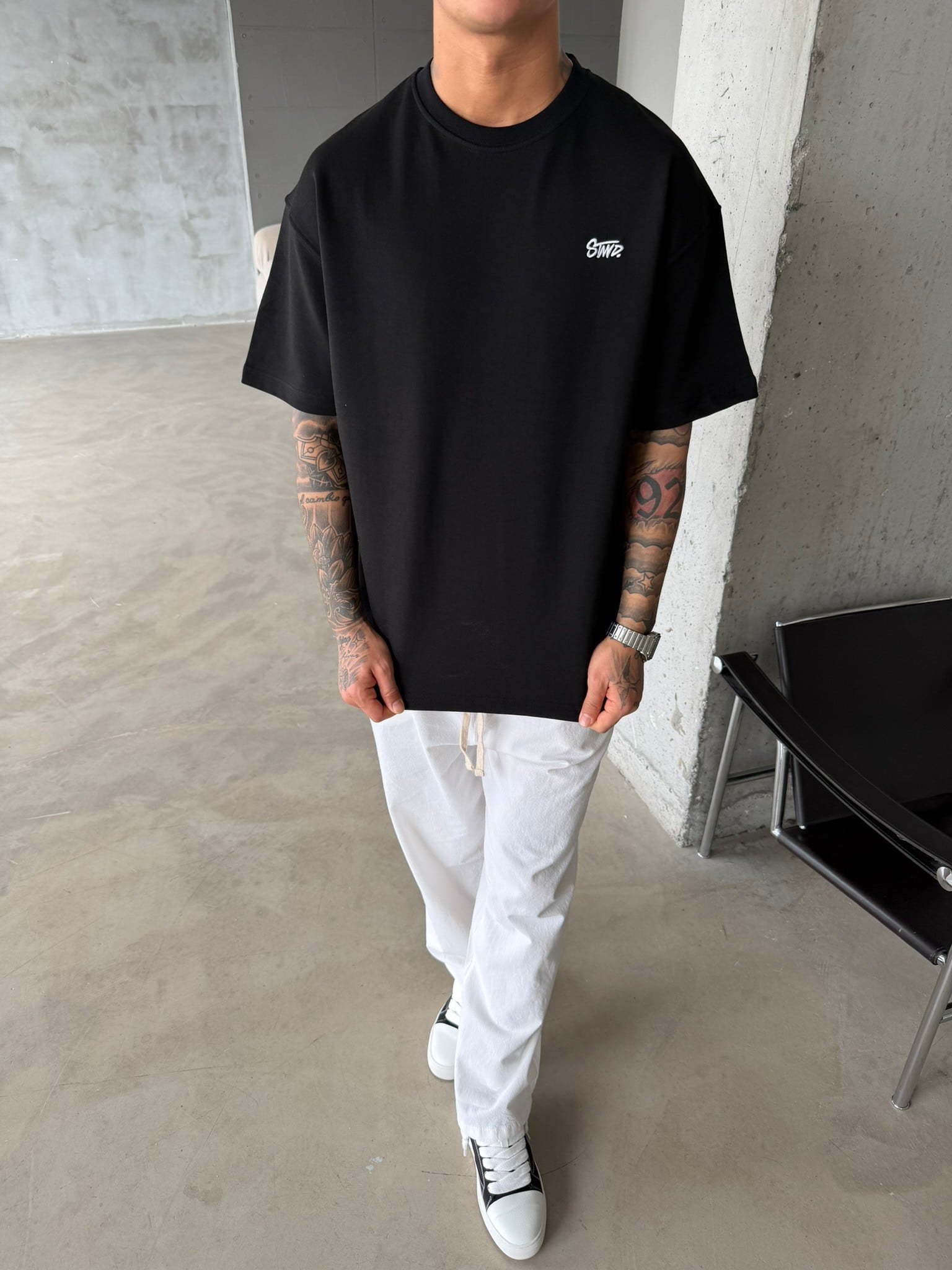 Premium Basic SW T-Shirt - Siyah