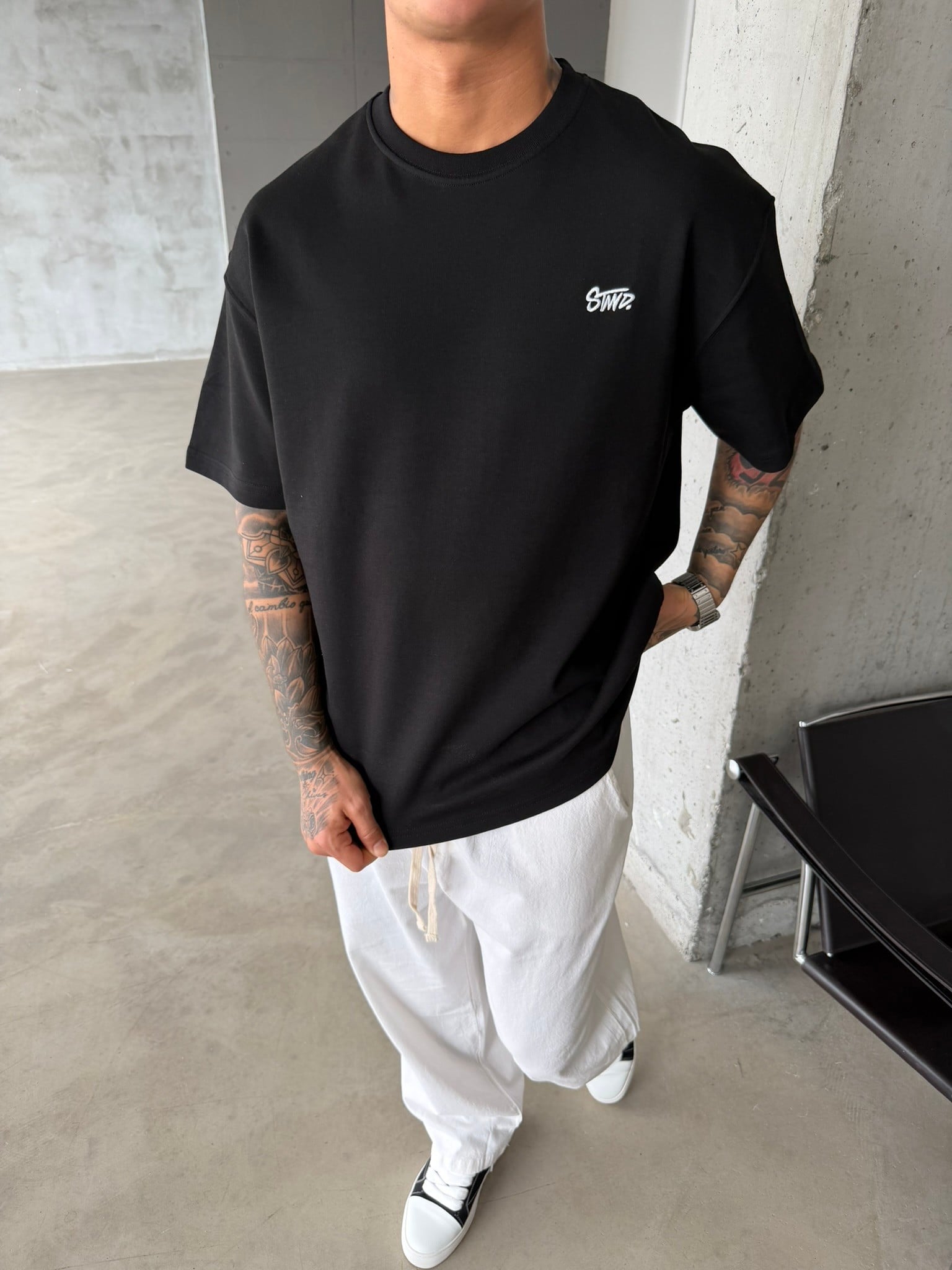 Premium Basic SW T-Shirt - Siyah