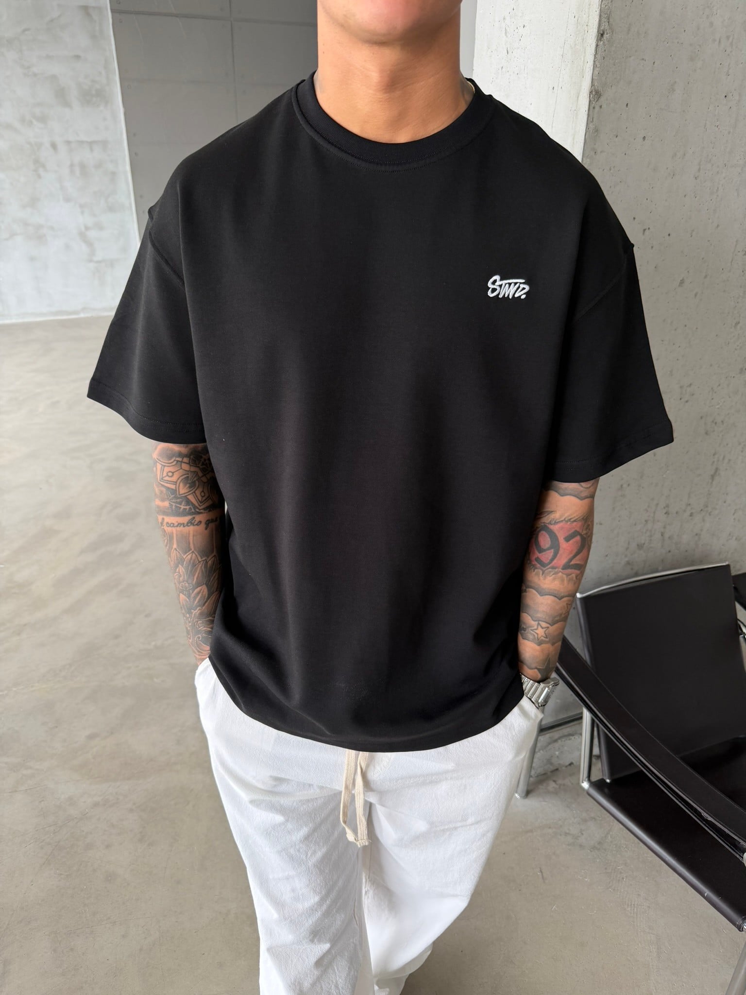 Premium Basic SW T-Shirt - Siyah