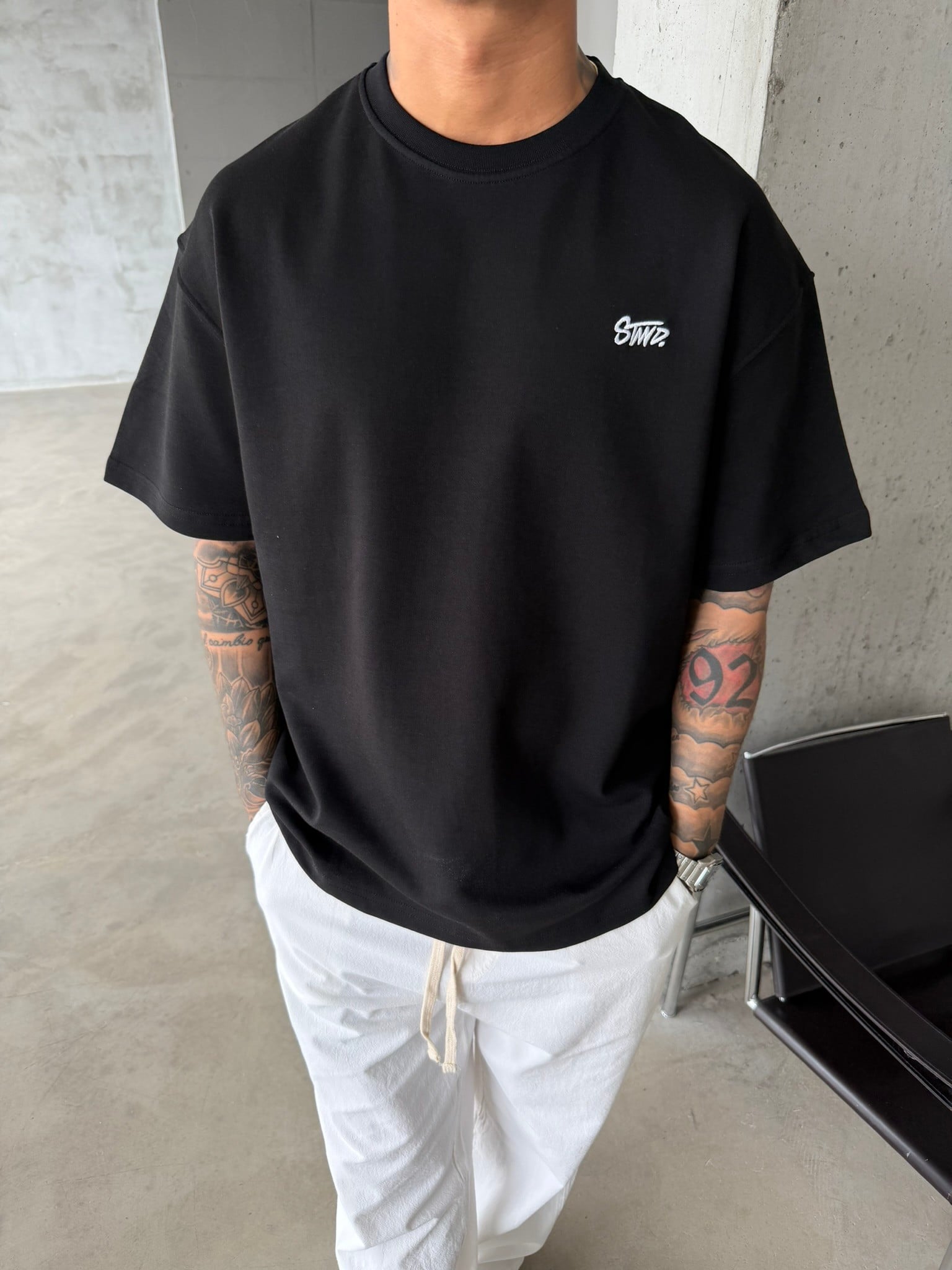 Premium Basic SW T-Shirt - Siyah