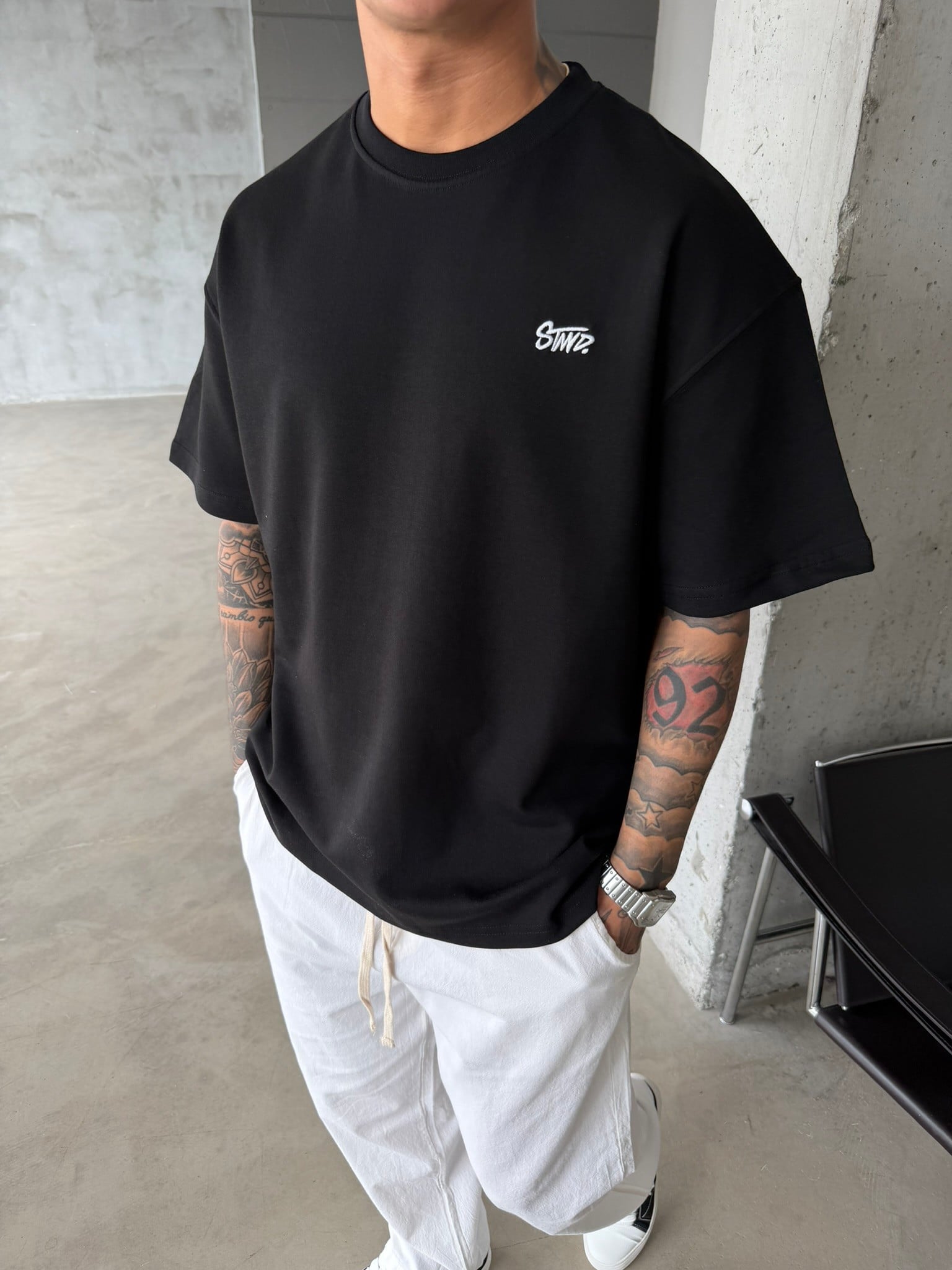 Premium Basic SW T-Shirt - Siyah