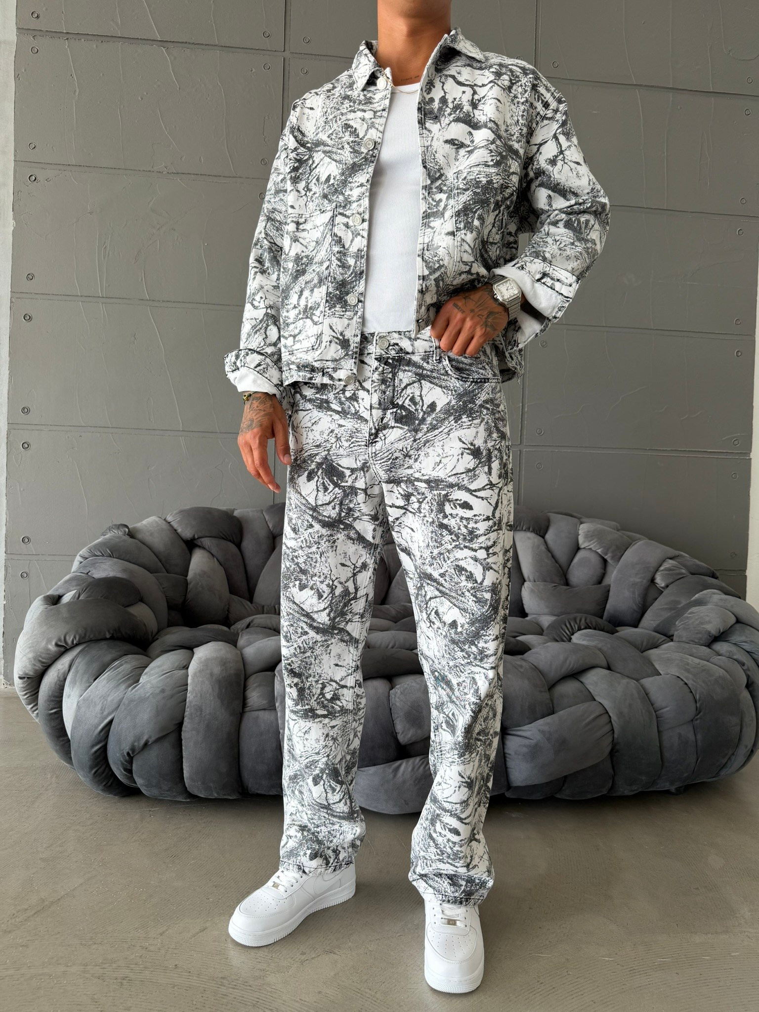 Premium Baskı Detaylı Takım 