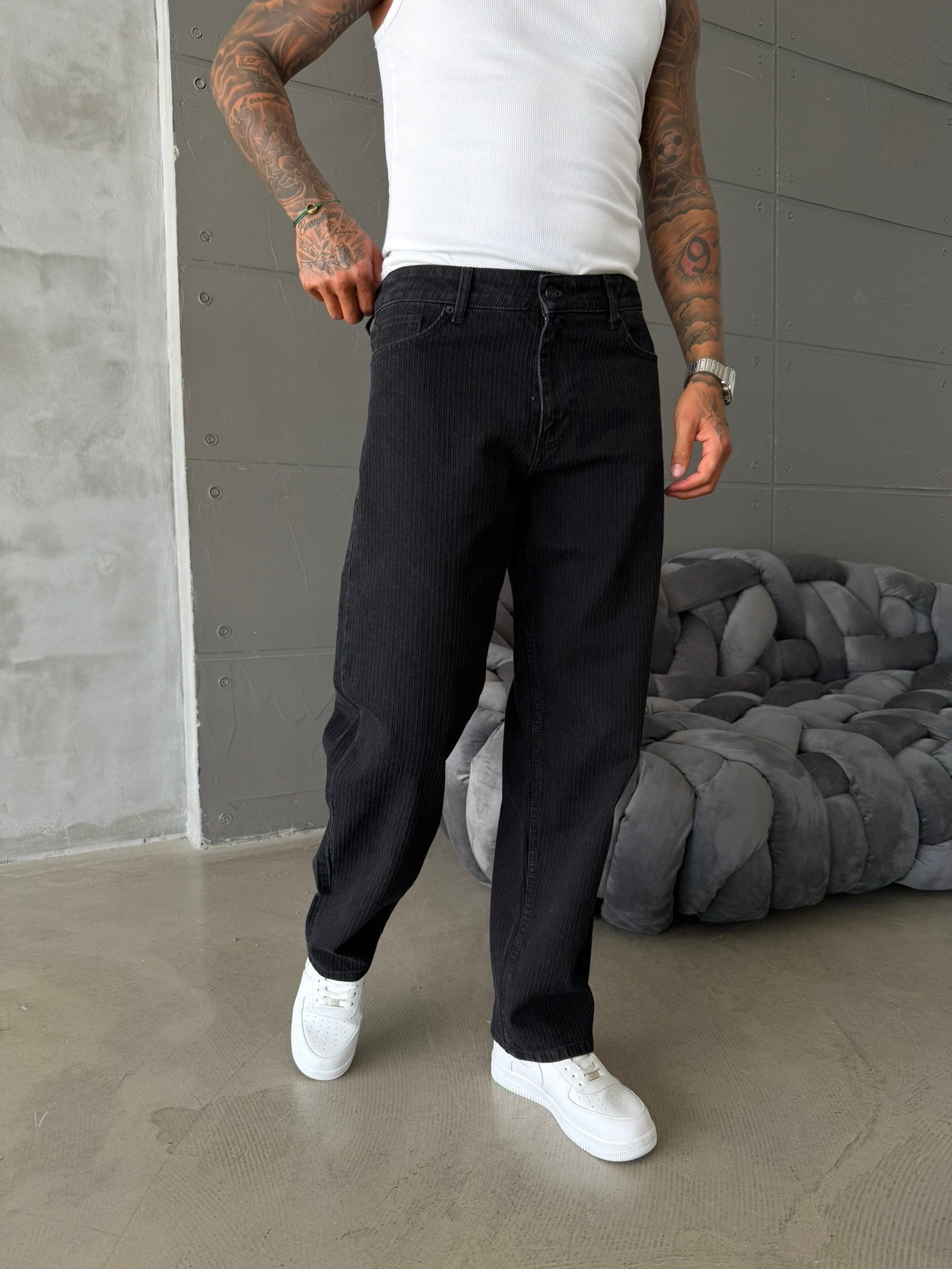 Premium Detaylı Baggy Pantolon