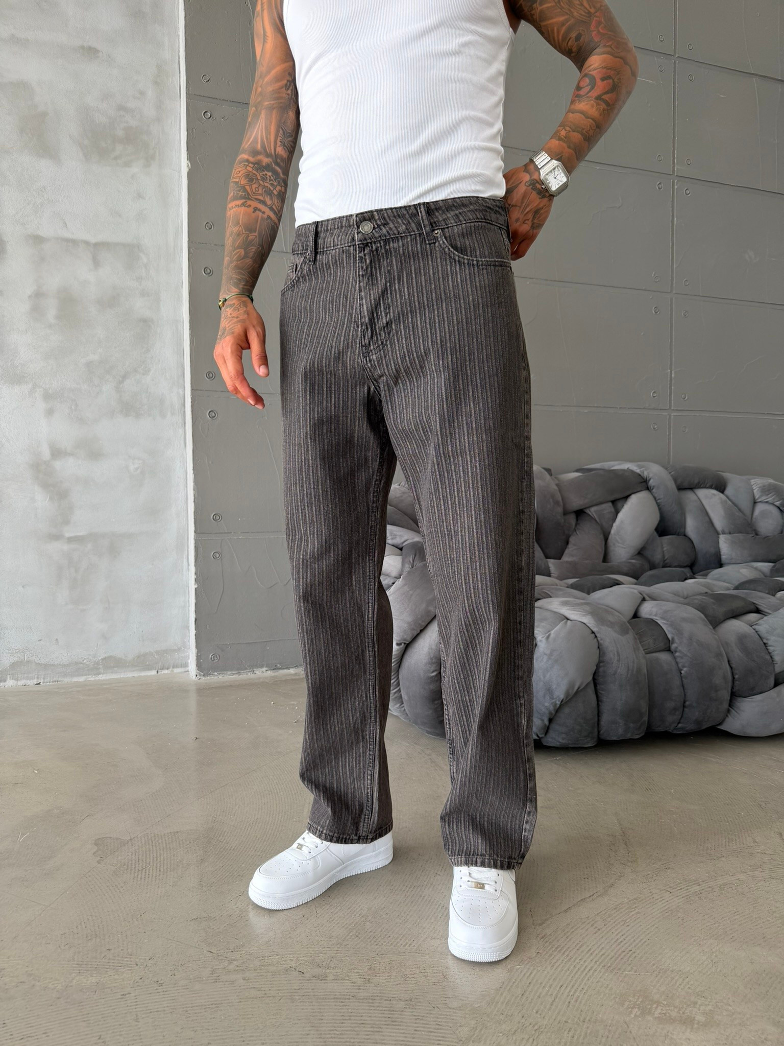 Premium Detaylı Baggy Pantolon