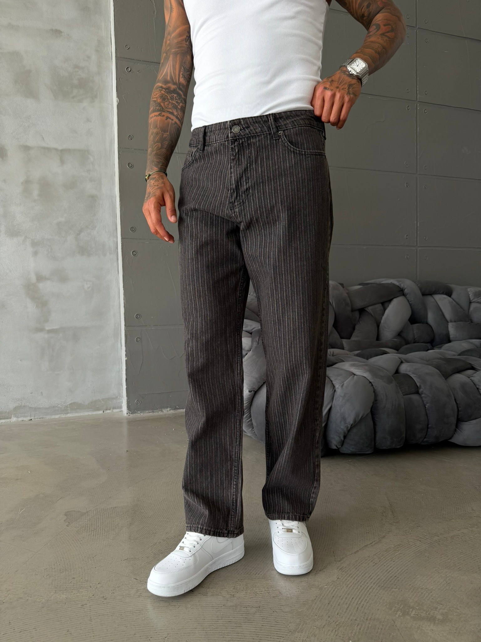 Premium Detaylı Baggy Pantolon