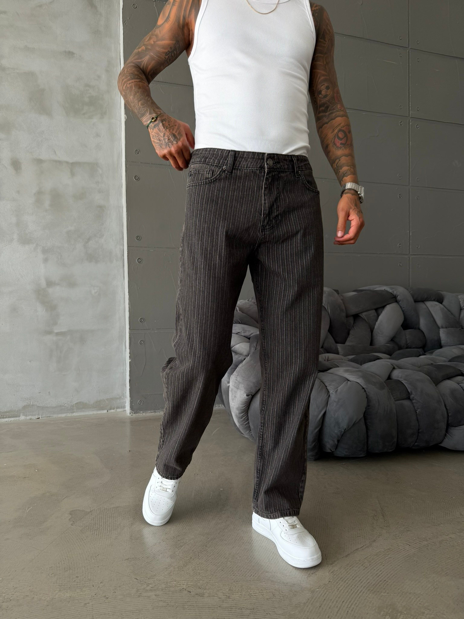 Premium Detaylı Baggy Pantolon