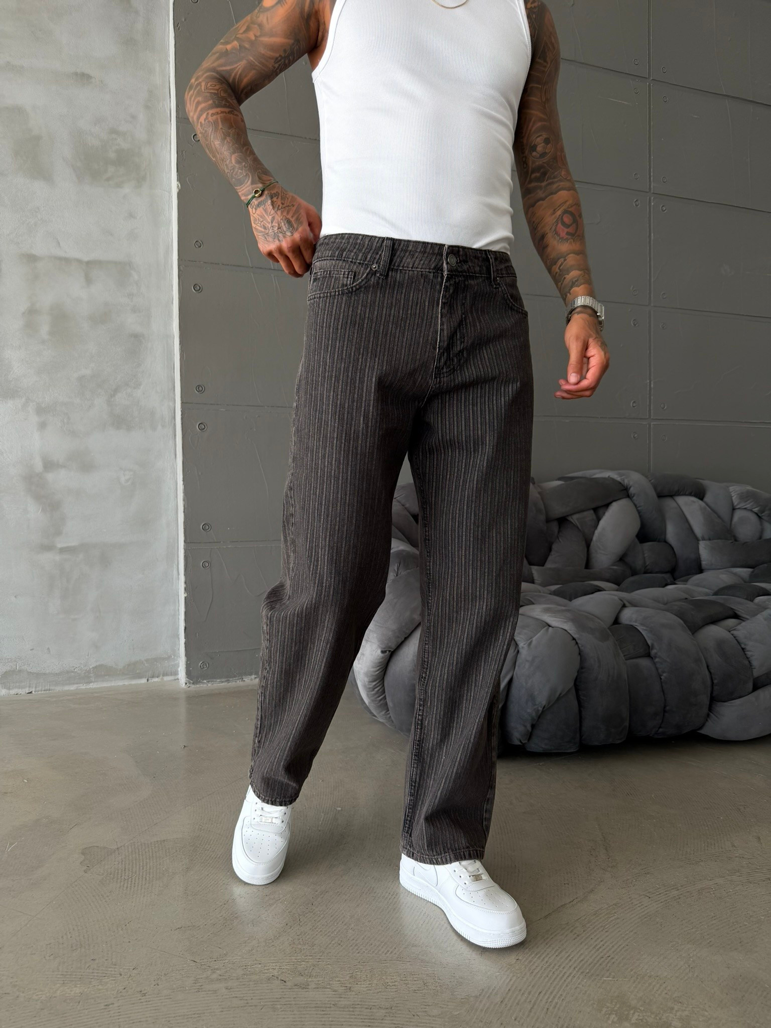 Premium Detaylı Baggy Pantolon