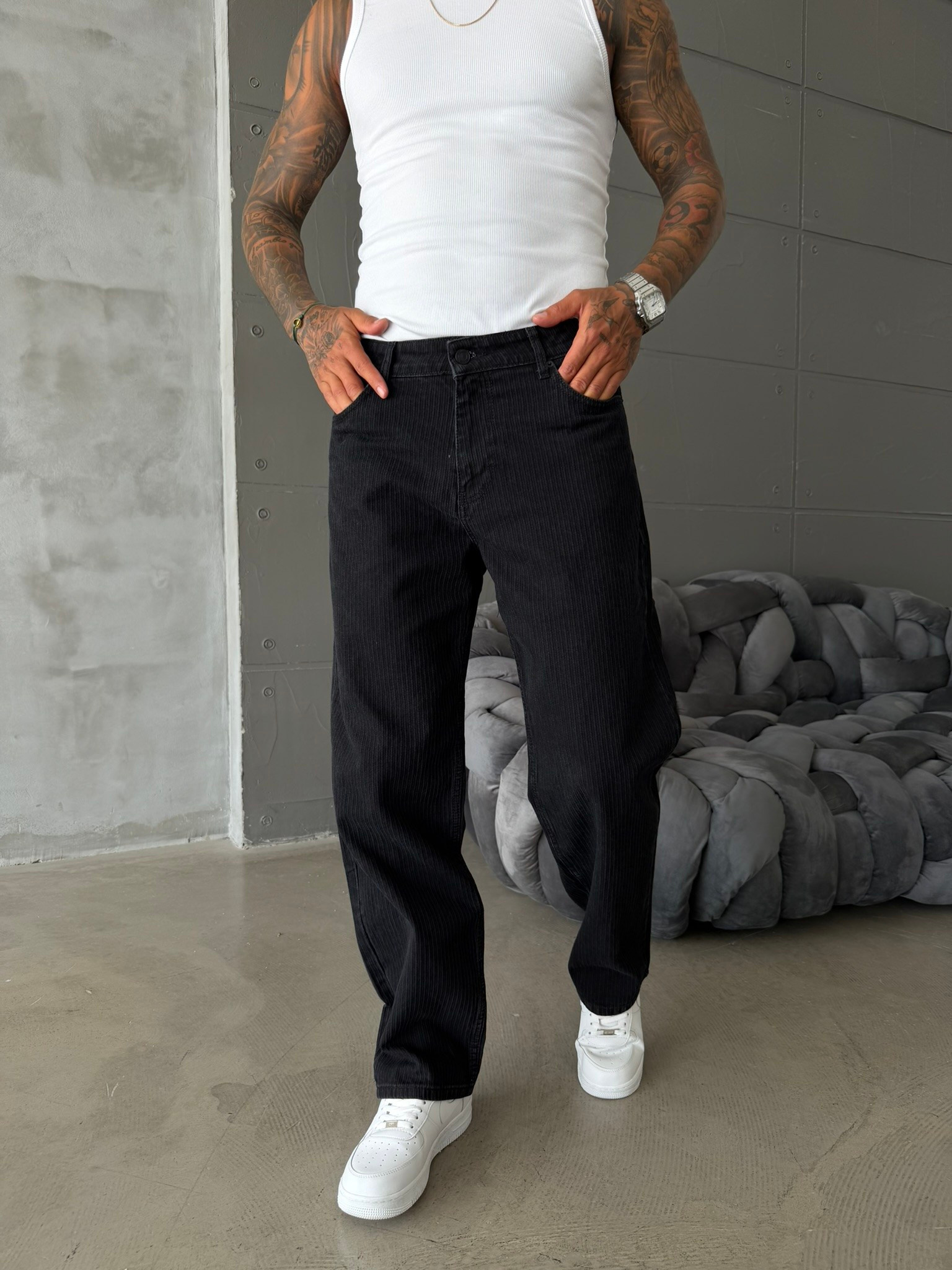 Premium Detaylı Baggy Pantolon