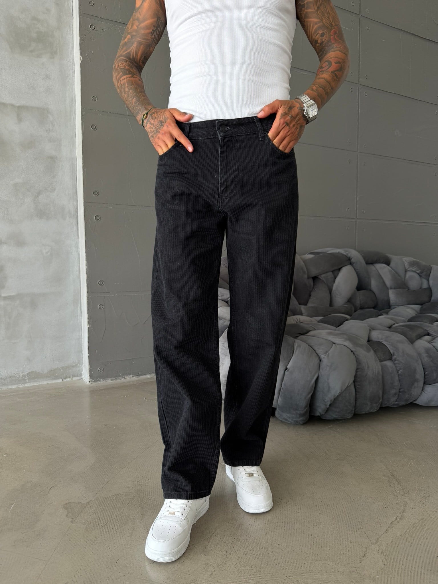 Premium Detaylı Baggy Pantolon