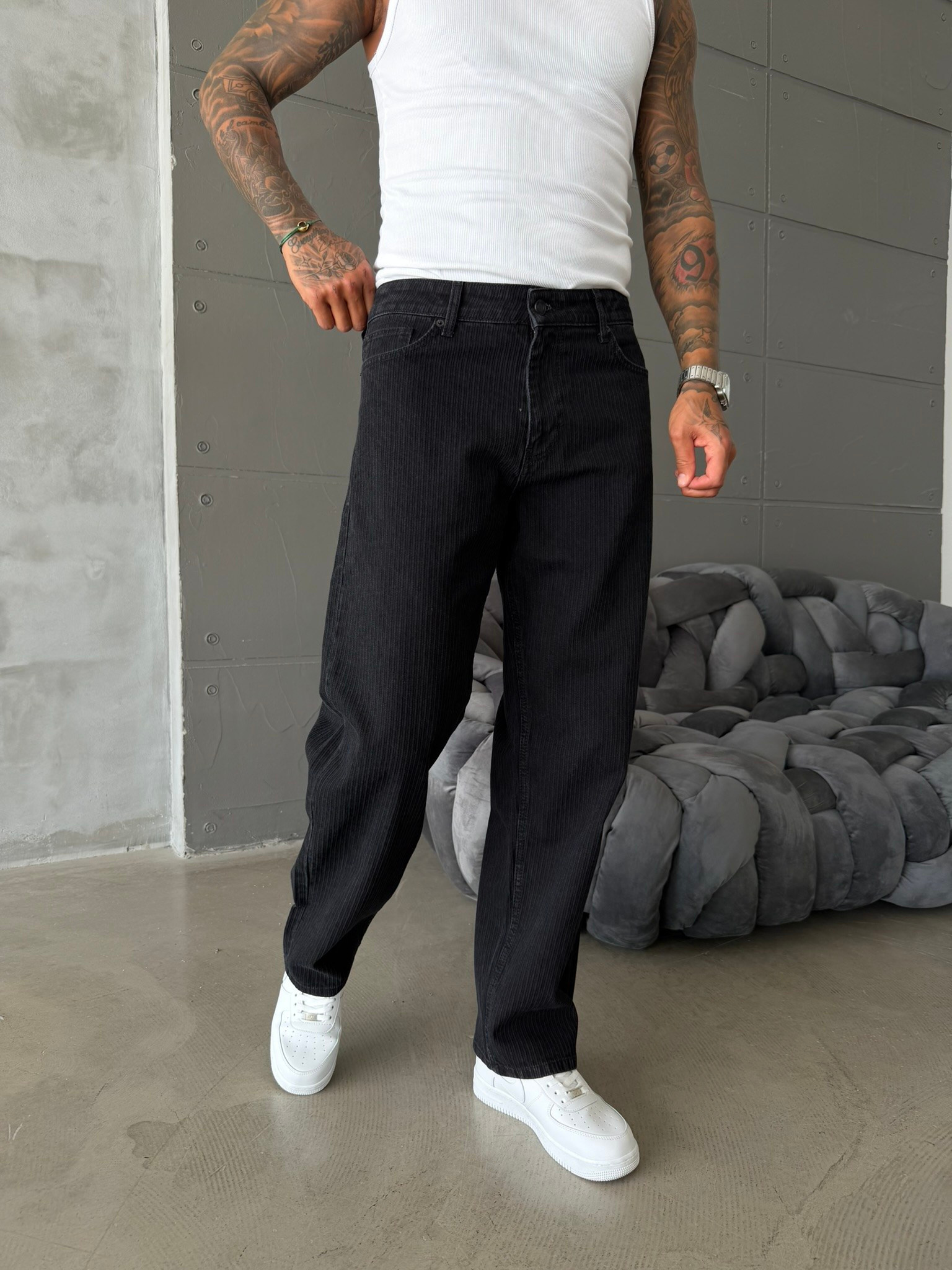 Premium Detaylı Baggy Pantolon