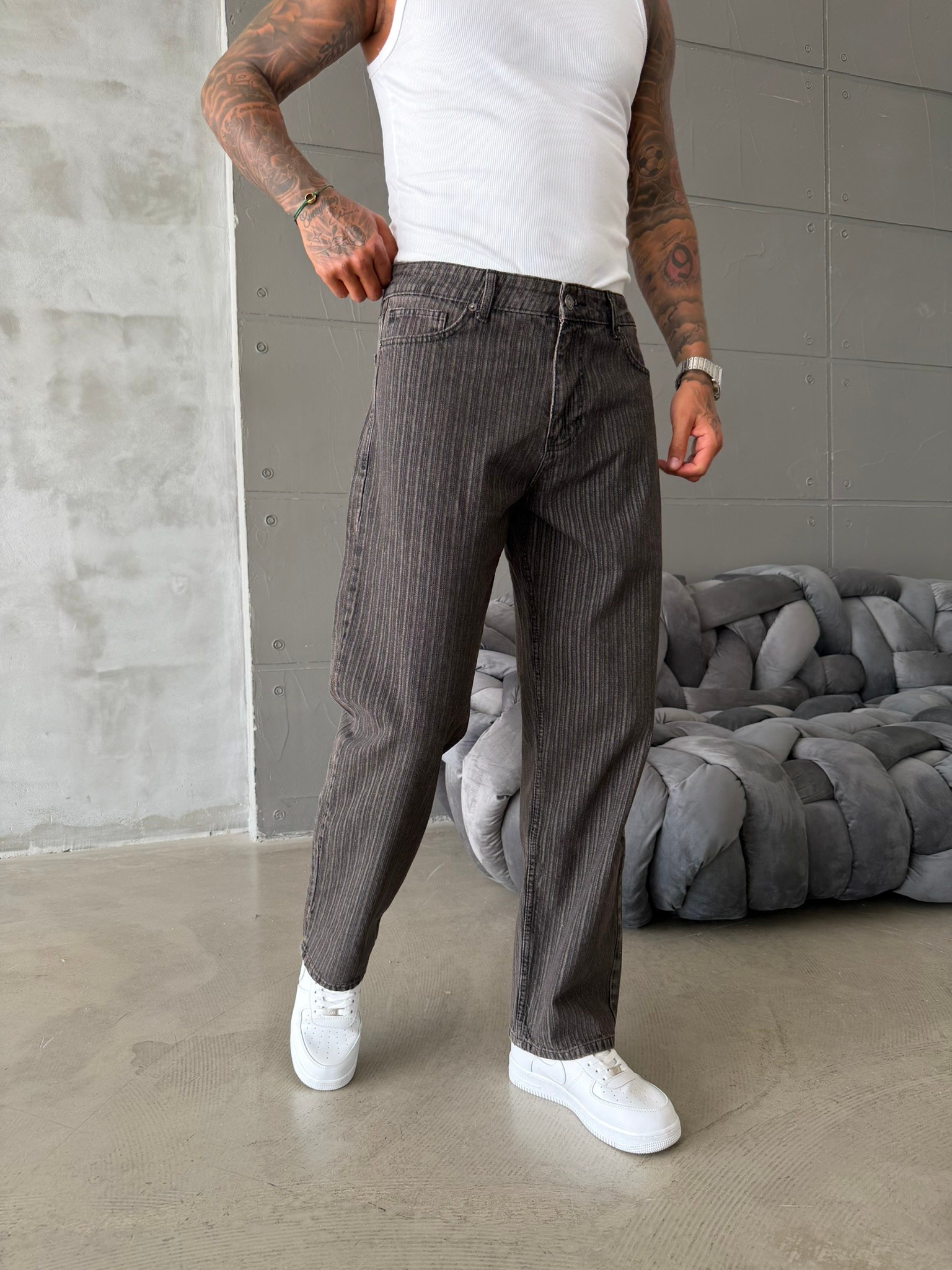 Premium Detaylı Baggy Pantolon