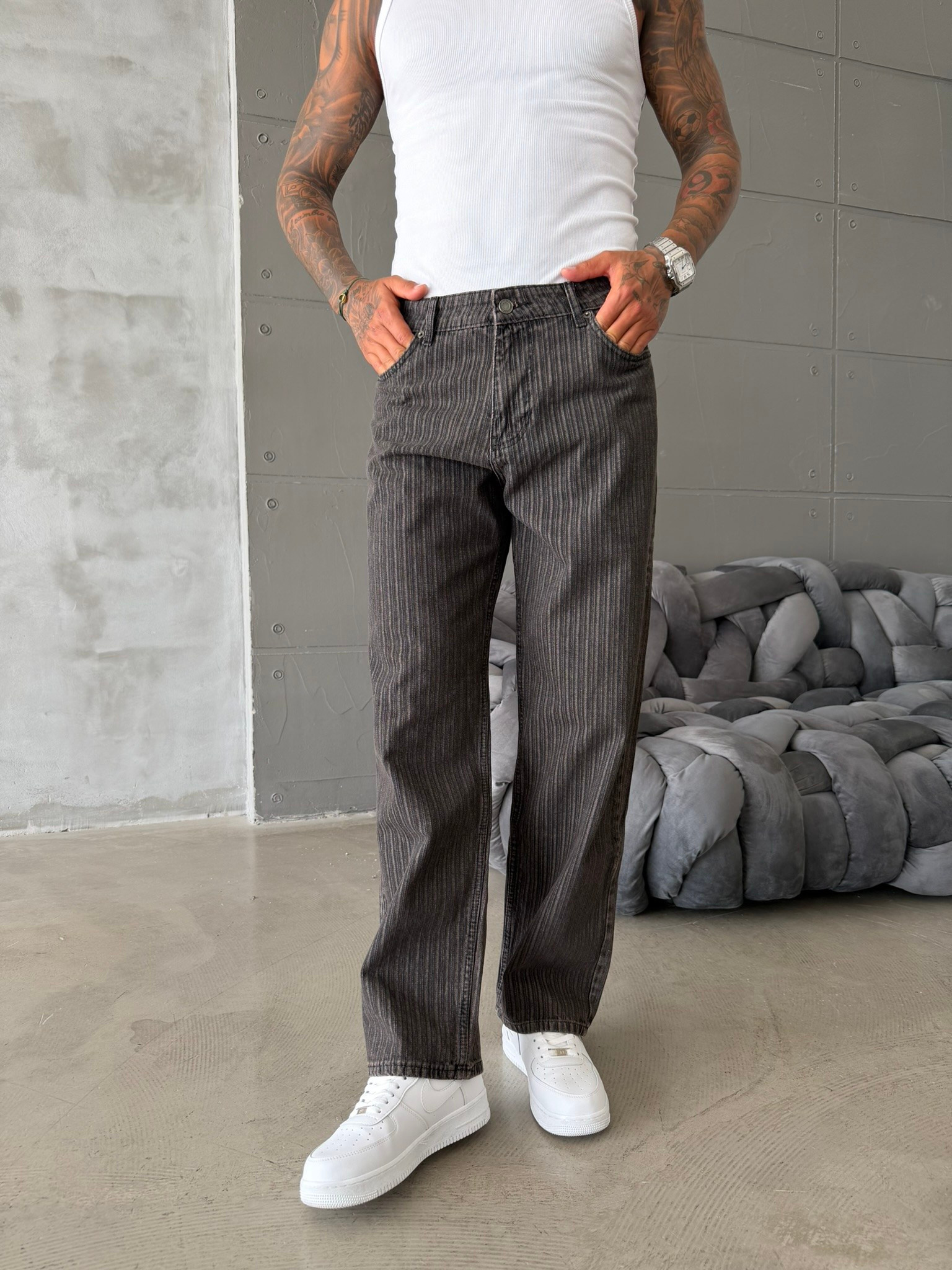 Premium Detaylı Baggy Pantolon