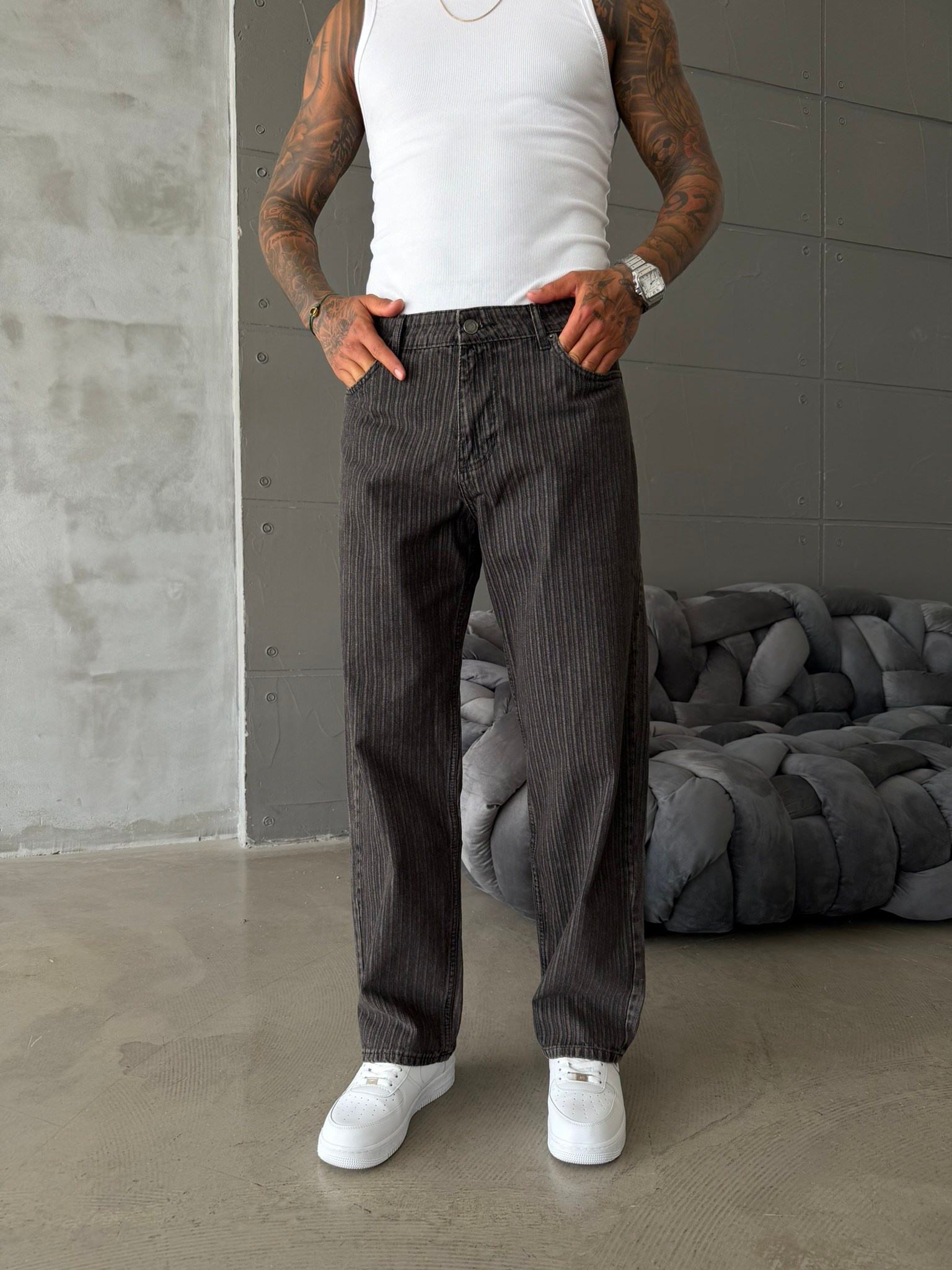 Premium Detaylı Baggy Pantolon
