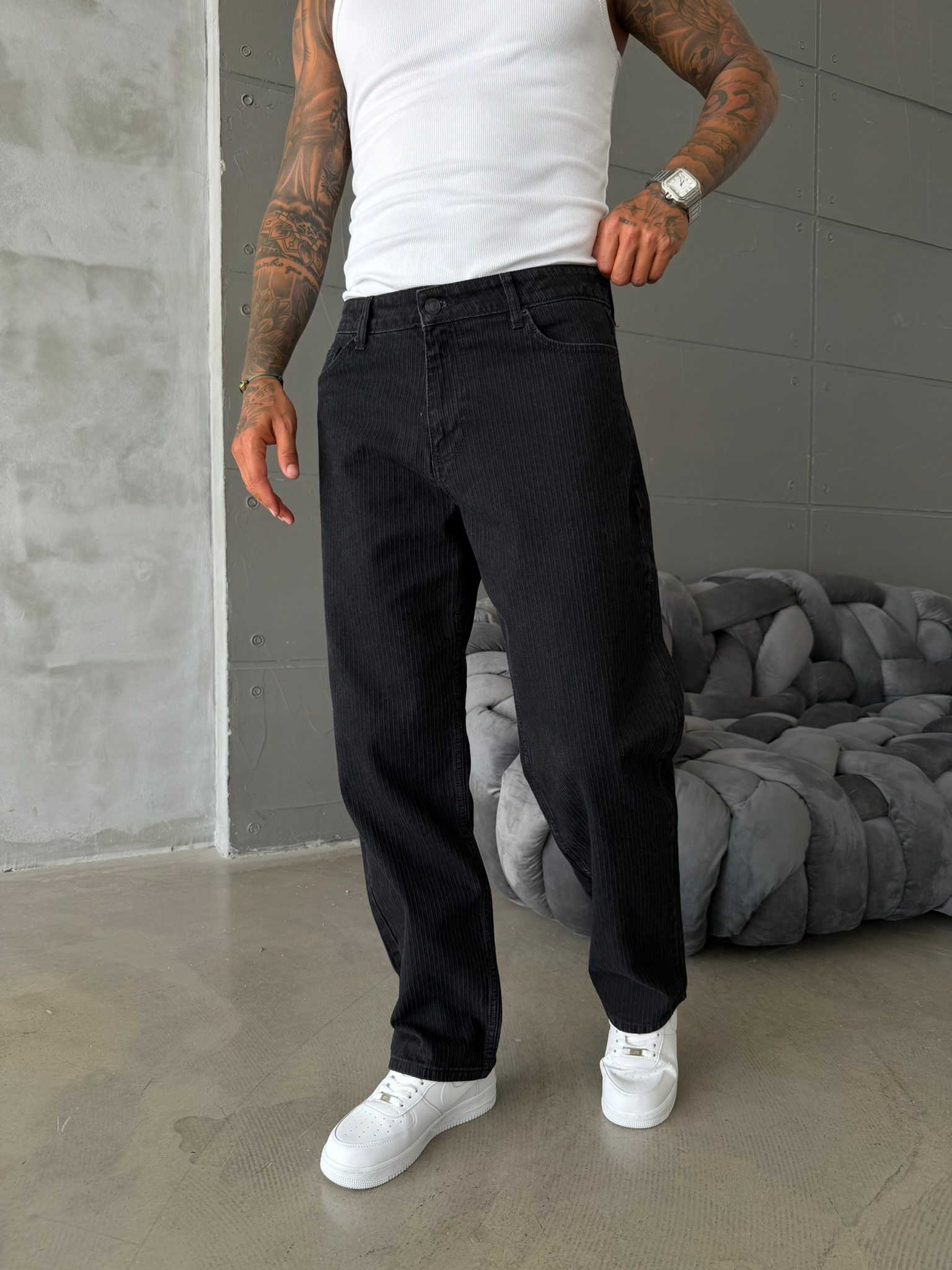 Premium Detaylı Baggy Pantolon