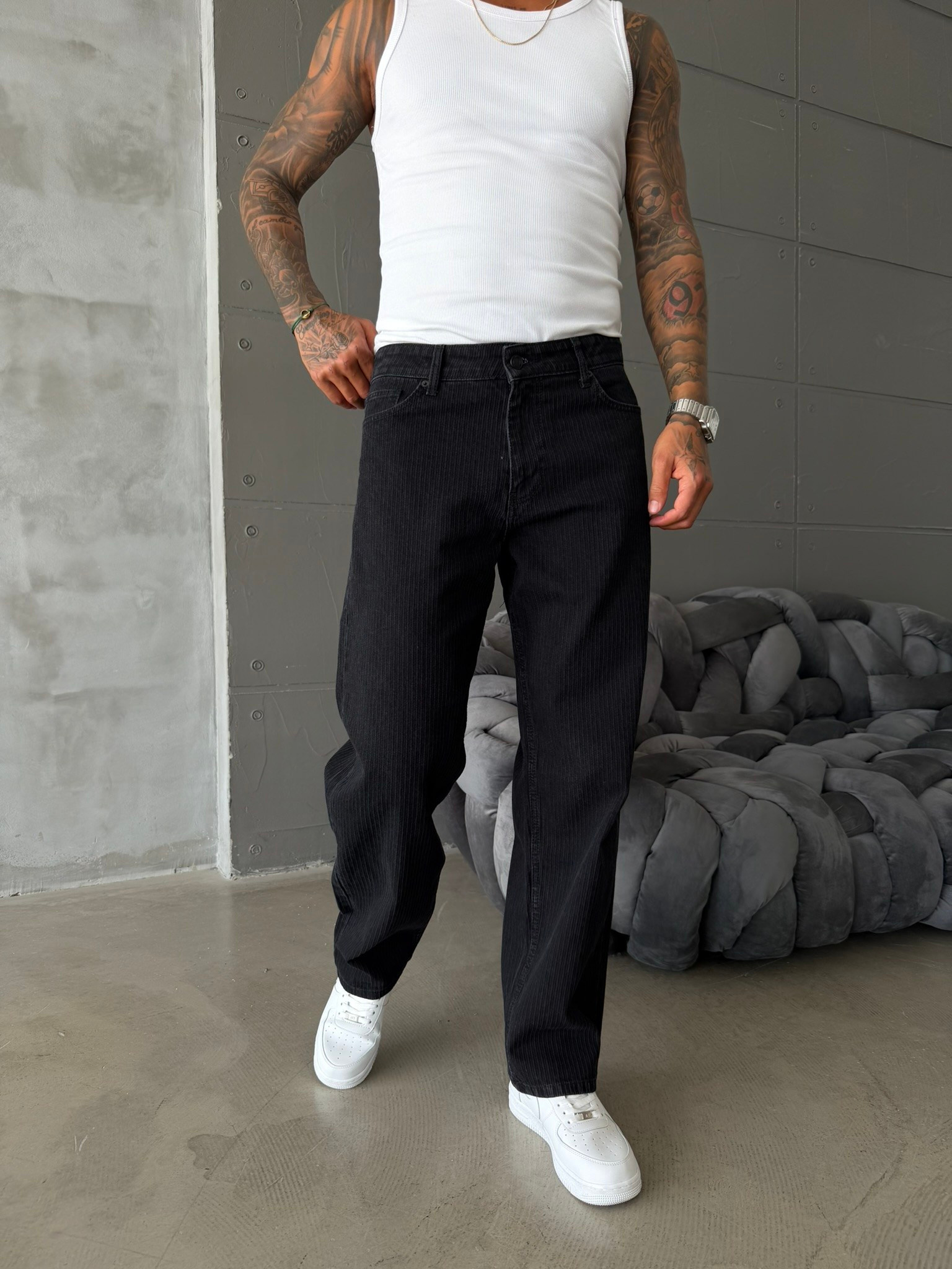 Premium Detaylı Baggy Pantolon