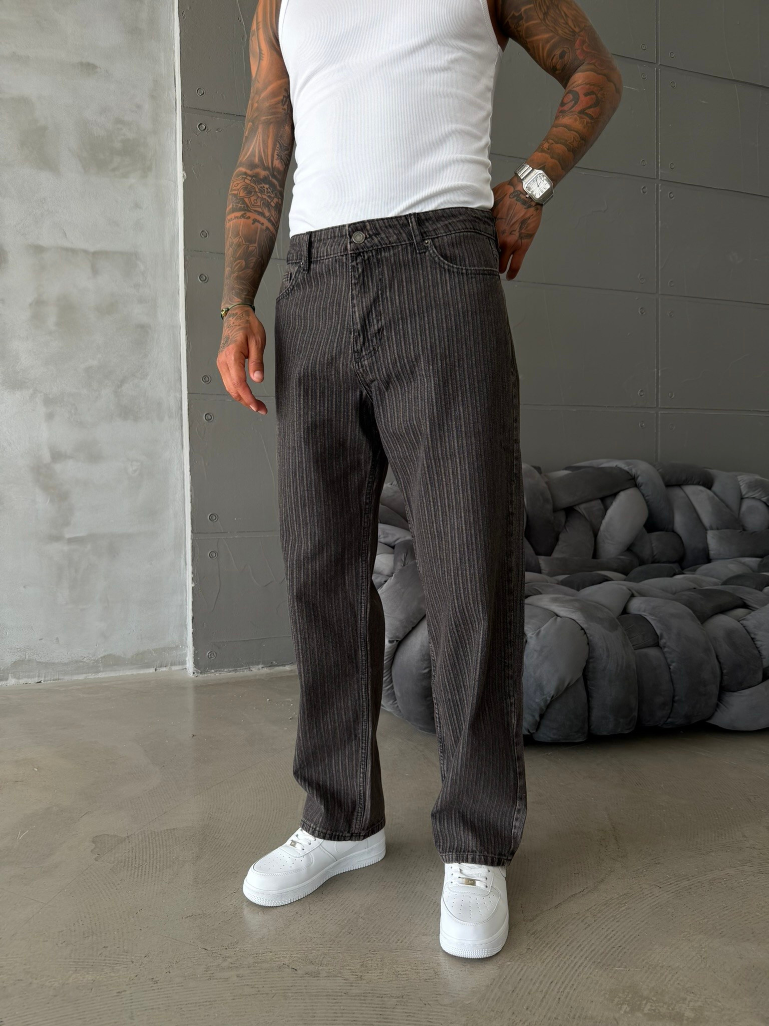 Premium Detaylı Baggy Pantolon