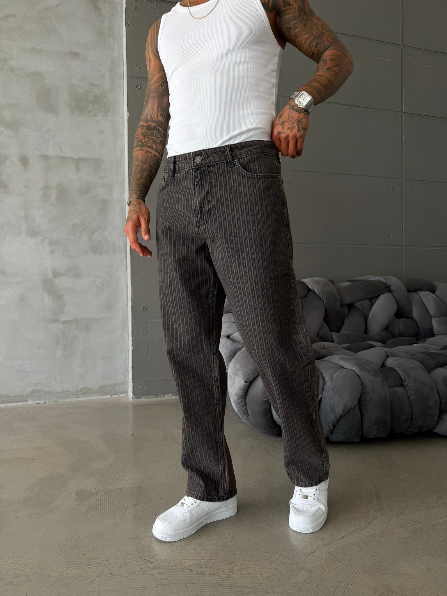 Premium Detaylı Baggy Pantolon