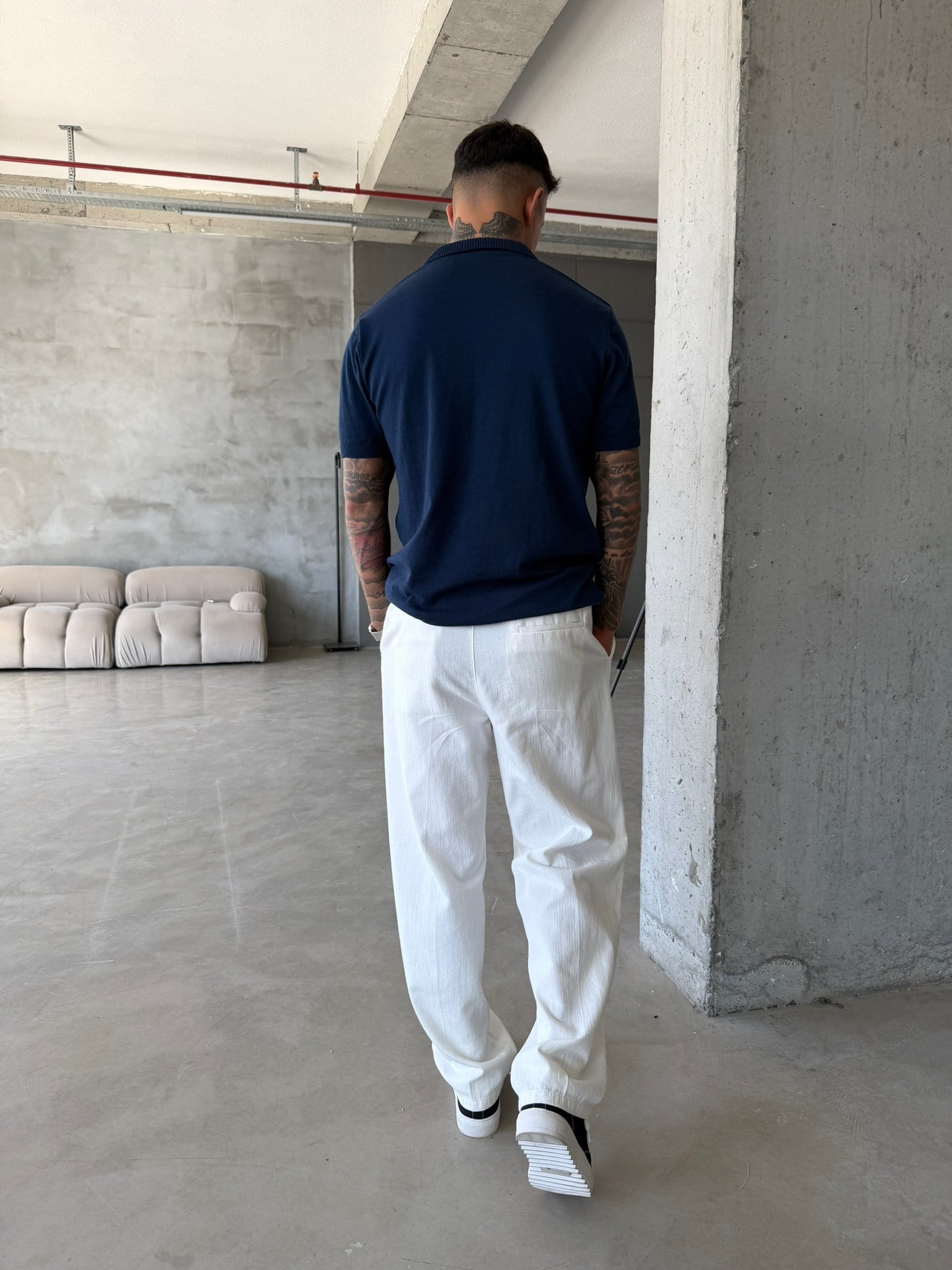 Premium Pat Yaka Basic T-Shirt - Lacivert