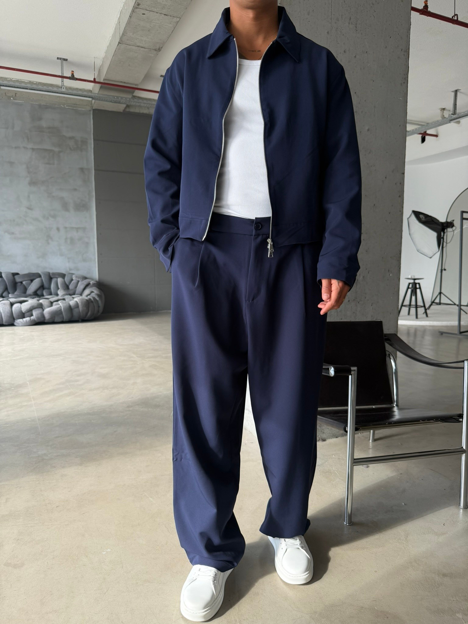 Premium Relax Fit Ceket Pantolon Takım
