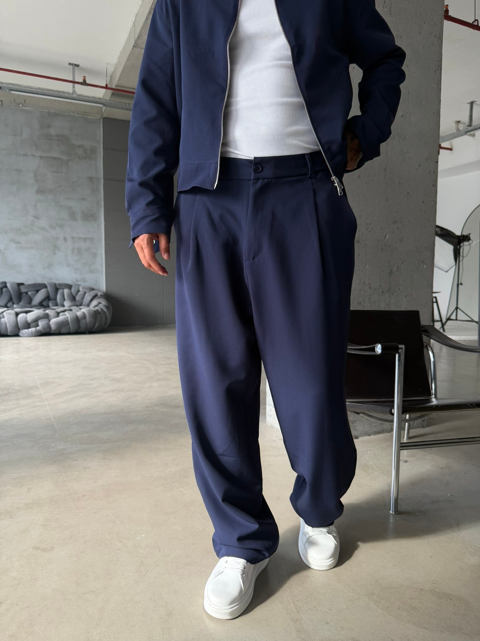 Premium Relax Fit Ceket Pantolon Takım