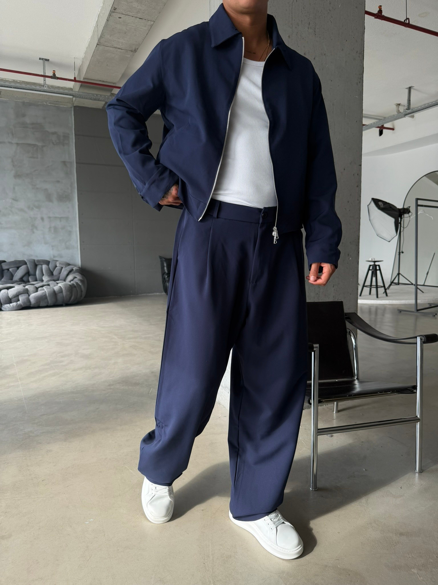 Premium Relax Fit Ceket Pantolon Takım