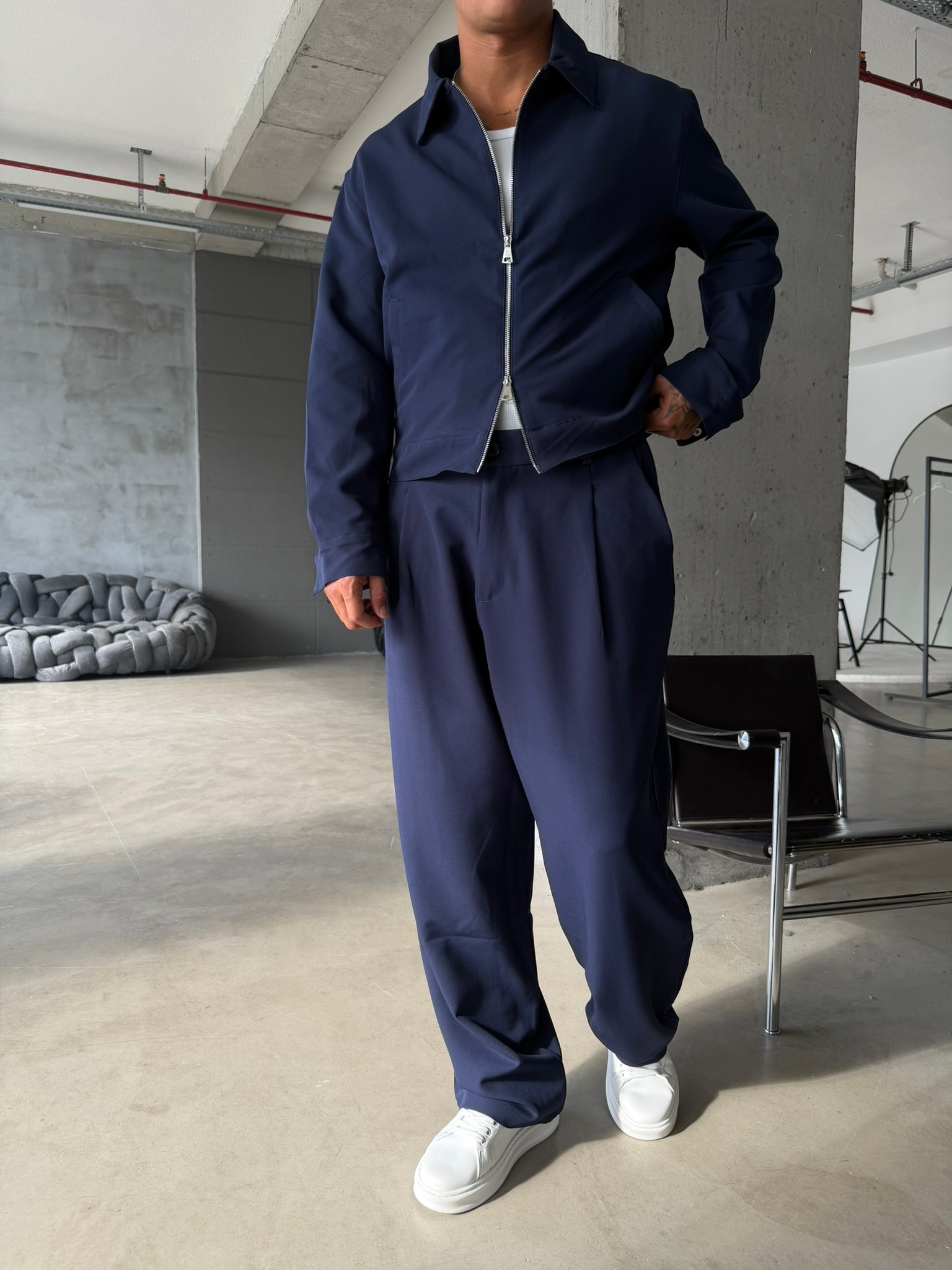 Premium Relax Fit Ceket Pantolon Takım