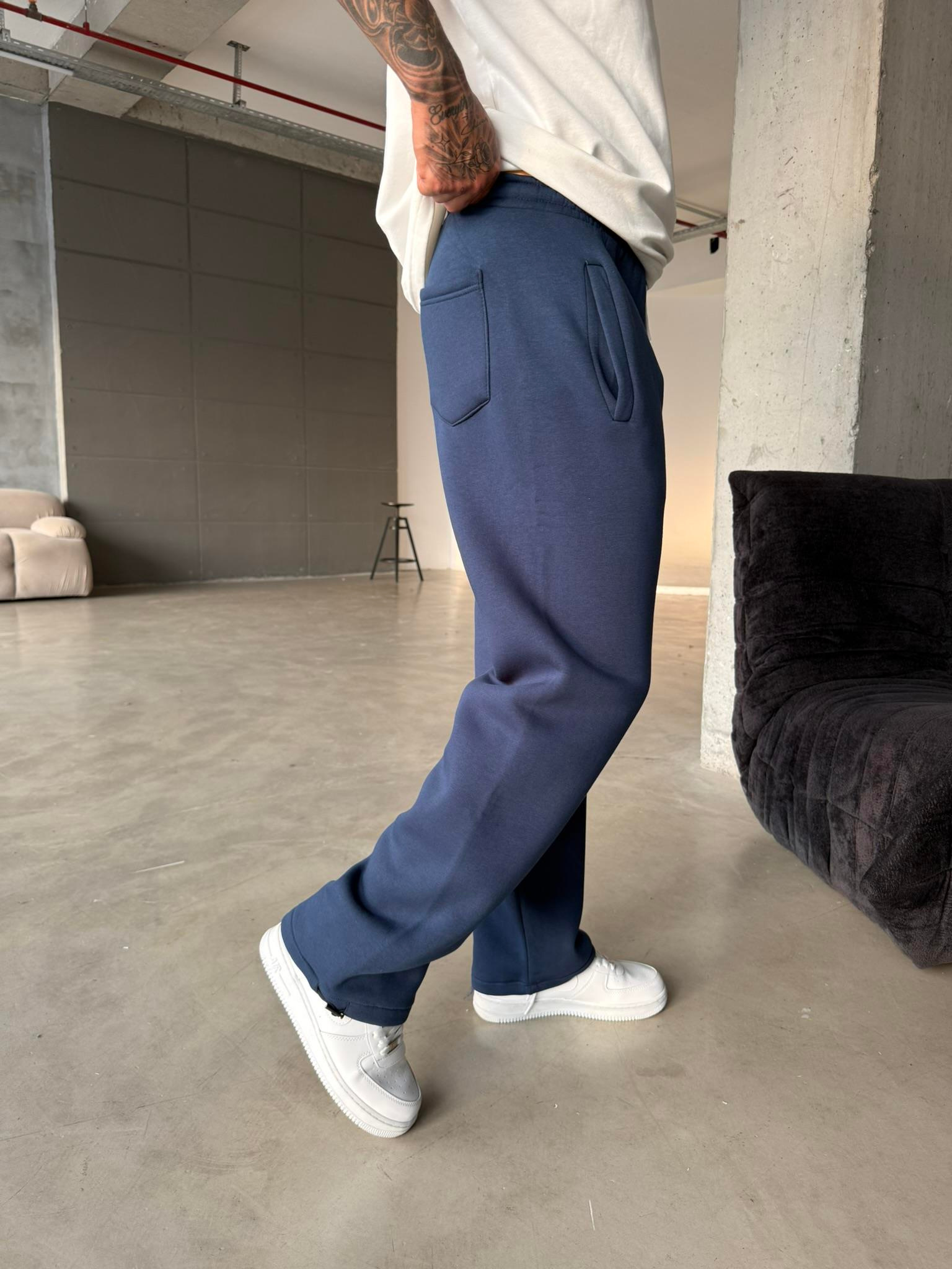 Premium Süzene Nakış SW Eşofman - İndigo