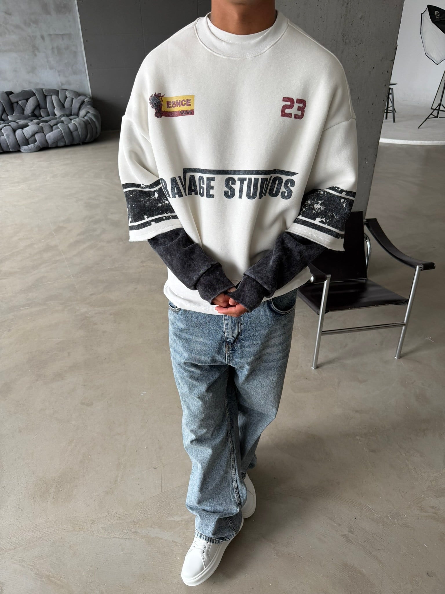 Ravage Studio Acid Yıkama Sweat