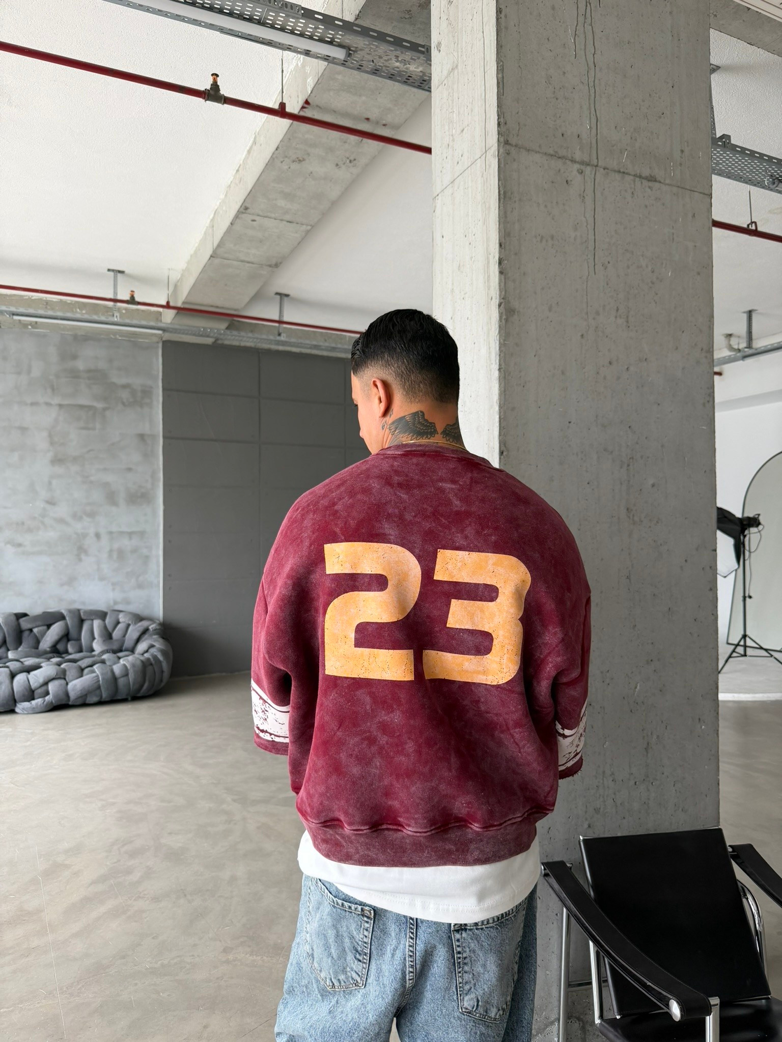 Ravage Studio Acid Yıkama Sweat